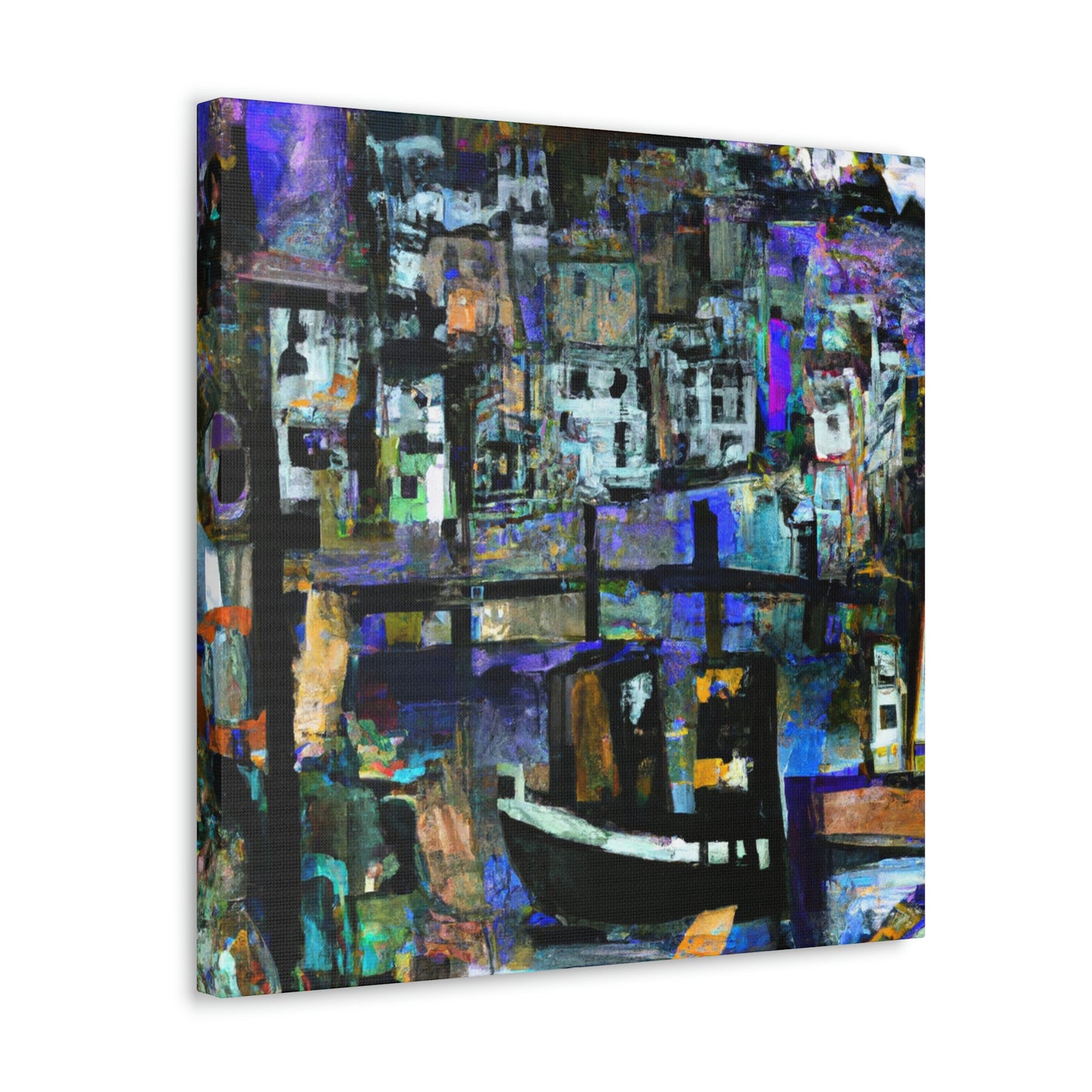 Harbor of Expressionism - Canvas