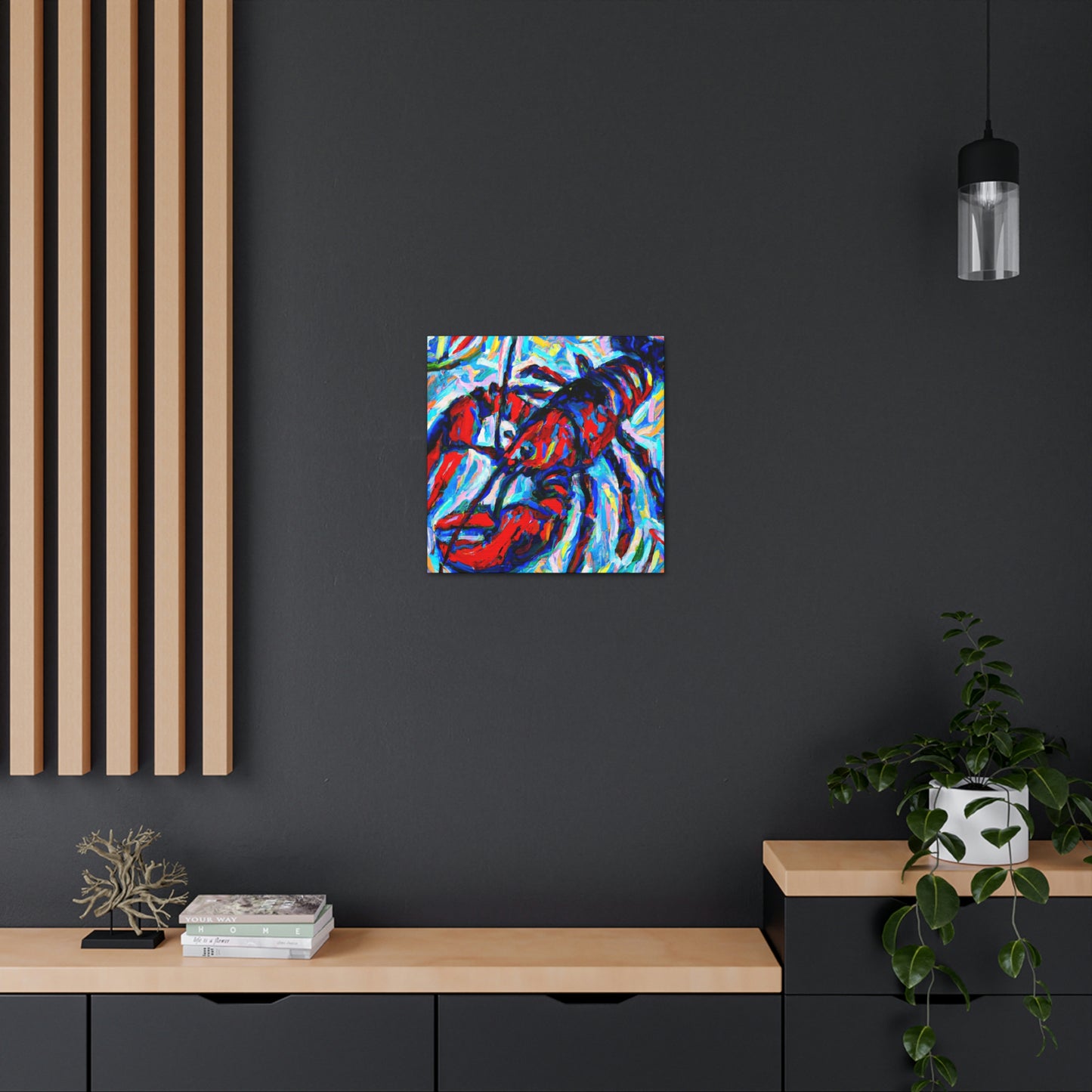 Lobster's Expressionist Dream - Canvas