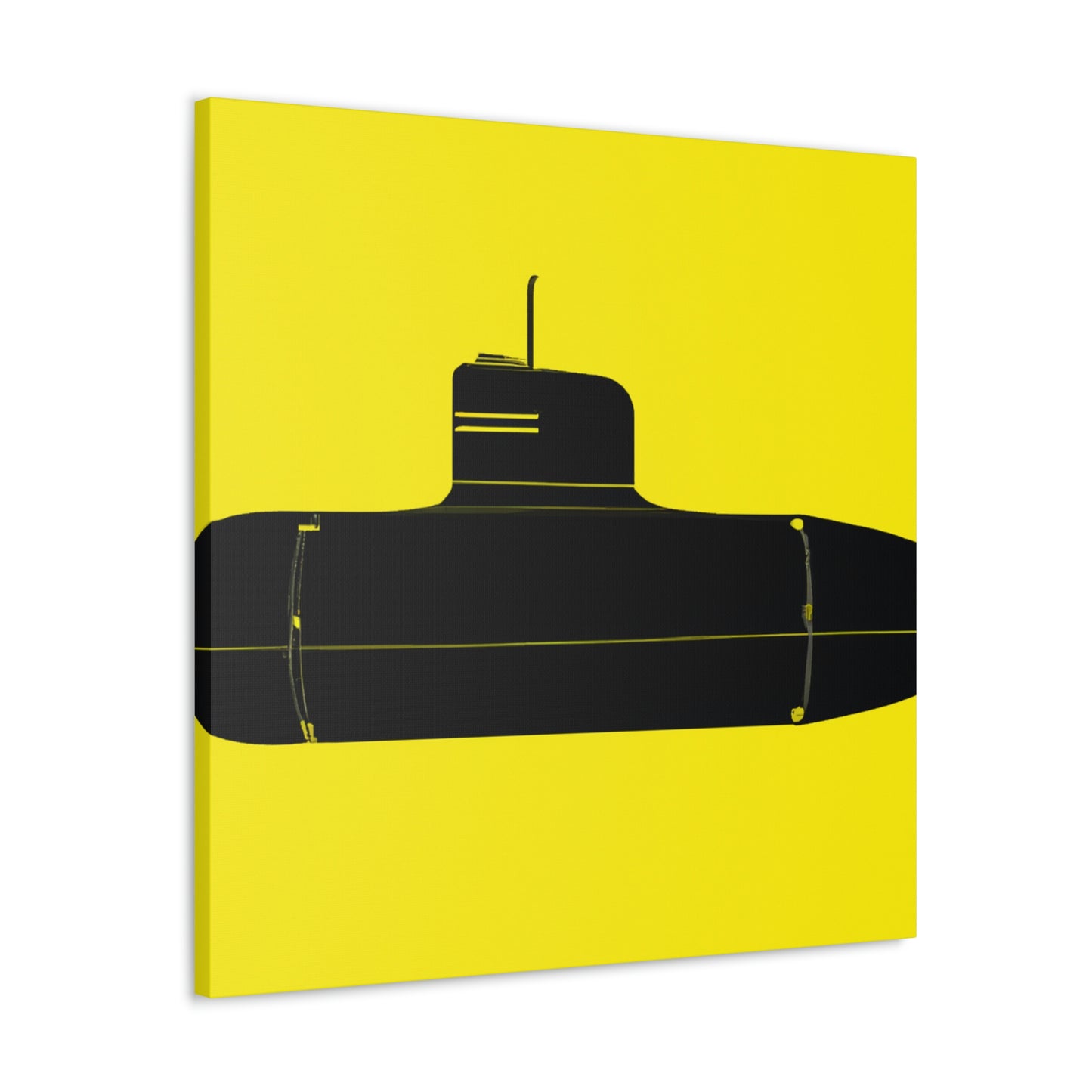 Submarine in Solitude - Canvas