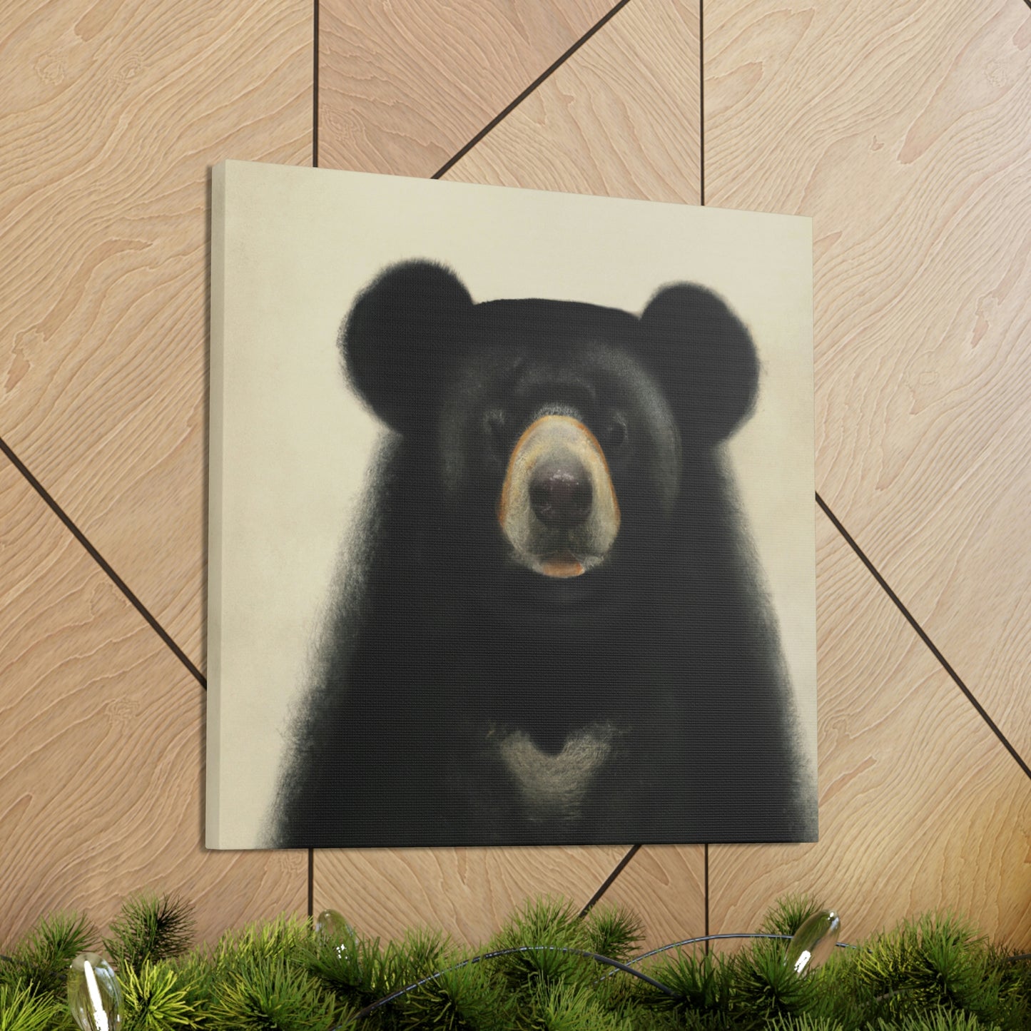 "Asiatic Black Bear Soul" - Canvas