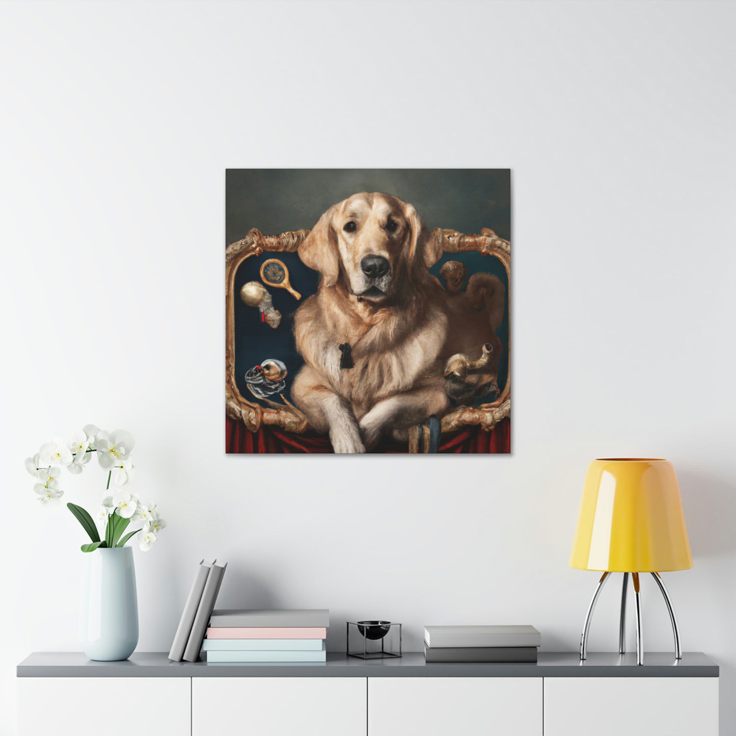 Golden Retriever Grace - Canvas