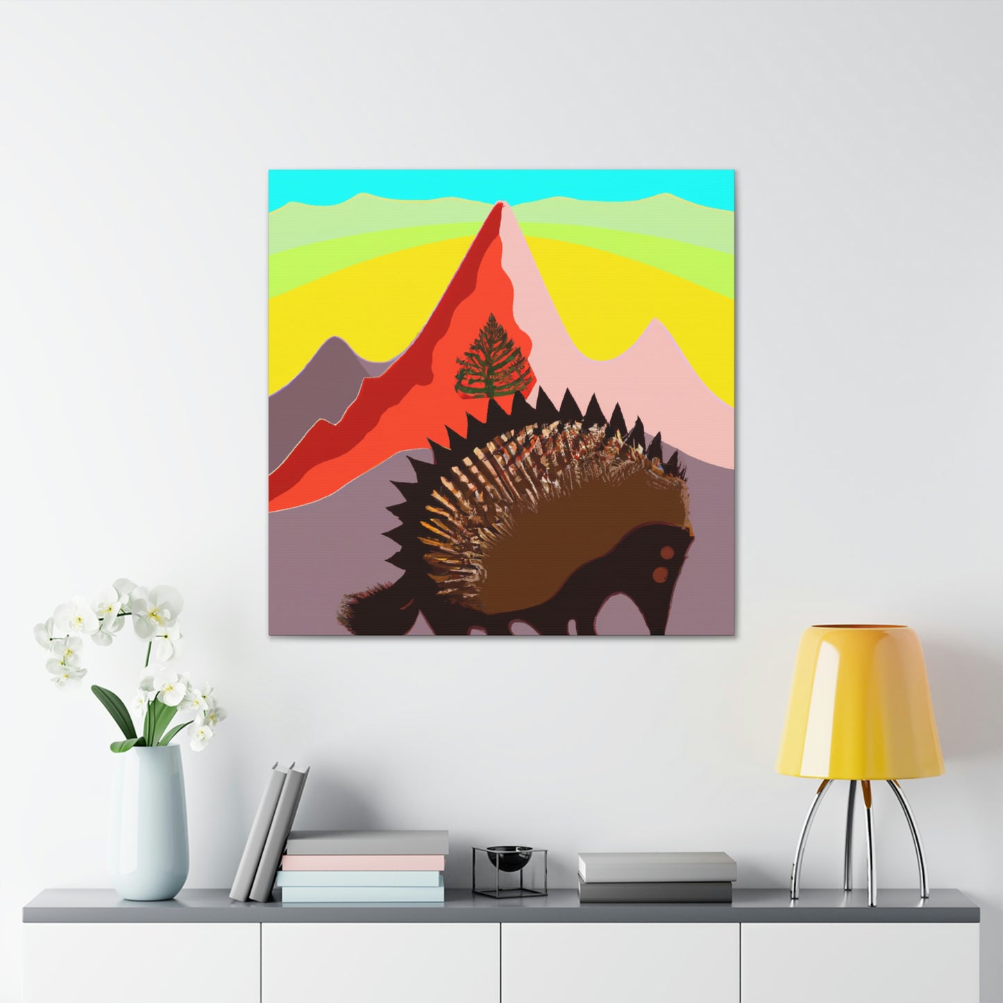 "Porcupine's Glitzy Glamour" - Canvas