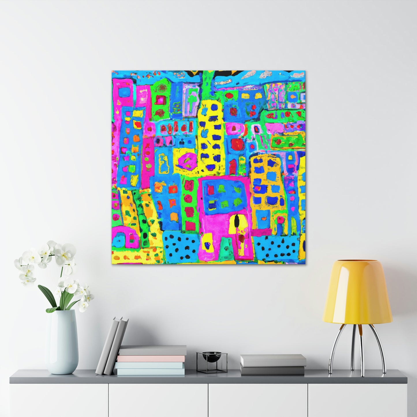 "Urban Modern Metropolis" - Canvas