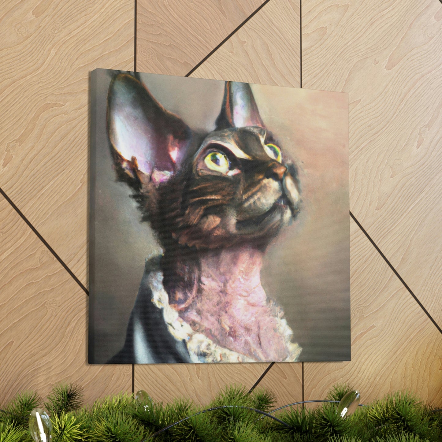 "Rex in Splendid Robes" - Canvas