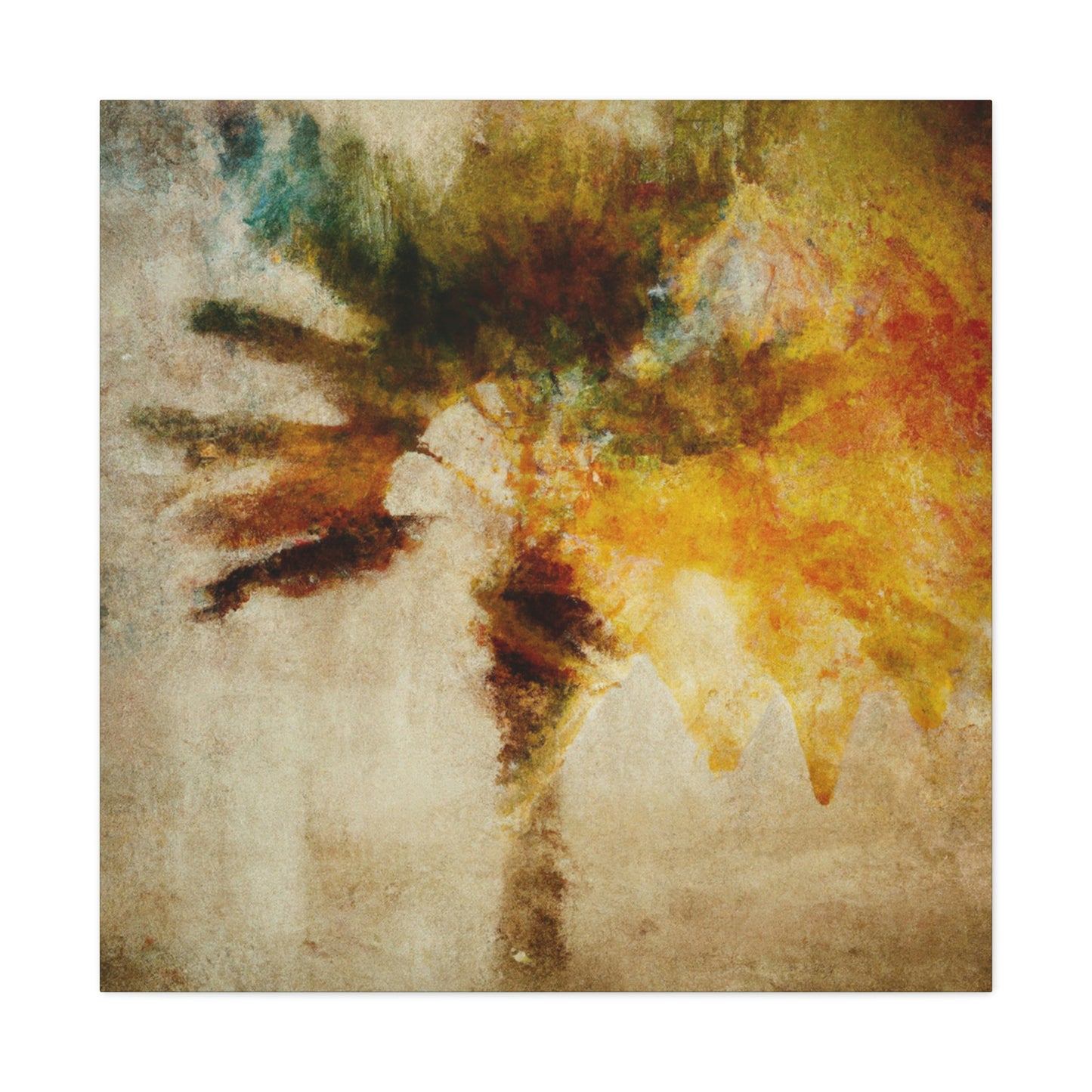 Palm Trees of Freedom - Canvas