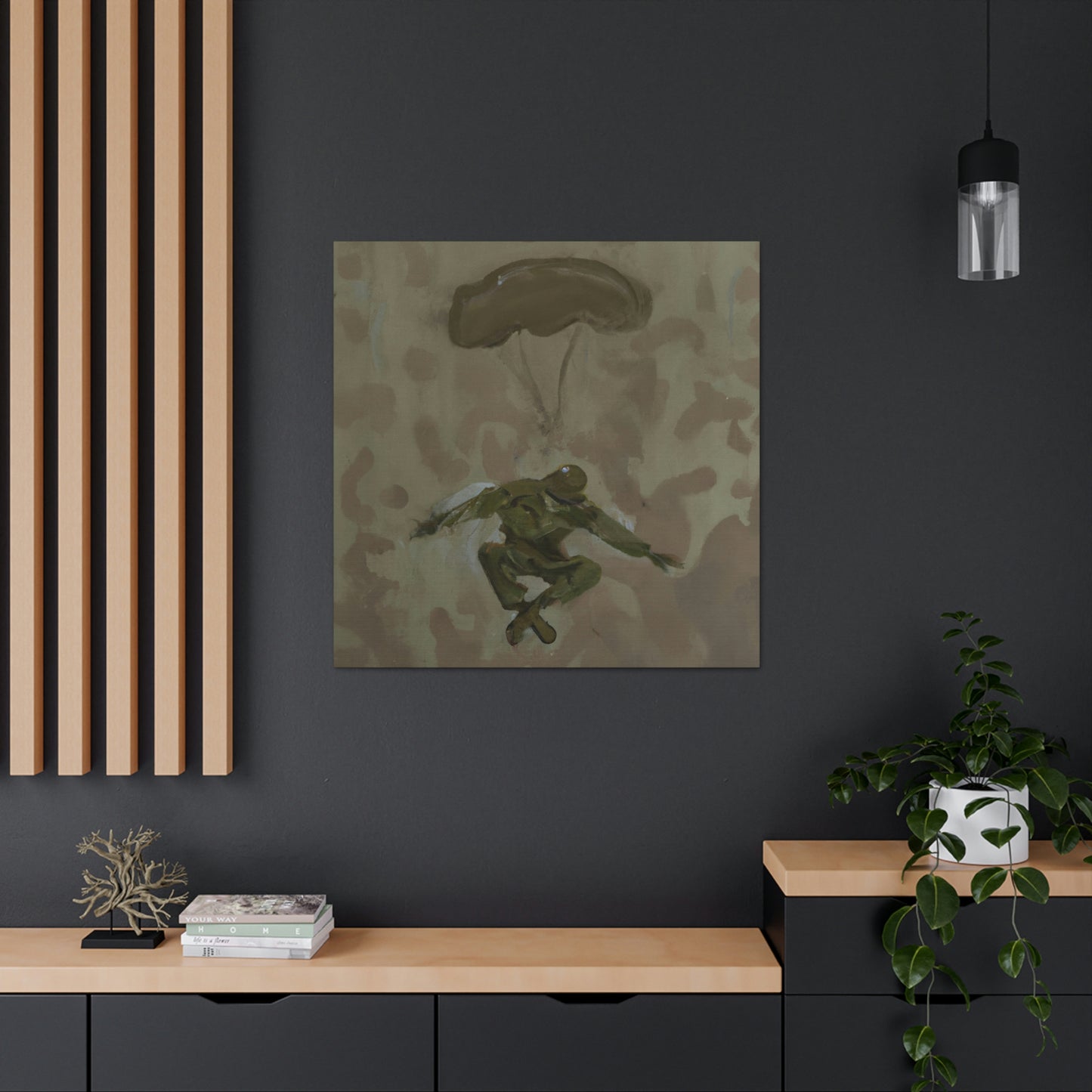 Paratrooper Ascendant Dream - Canvas