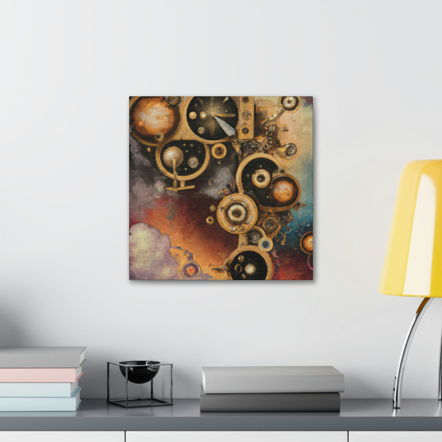 Levitating Nebula Wonders - Canvas