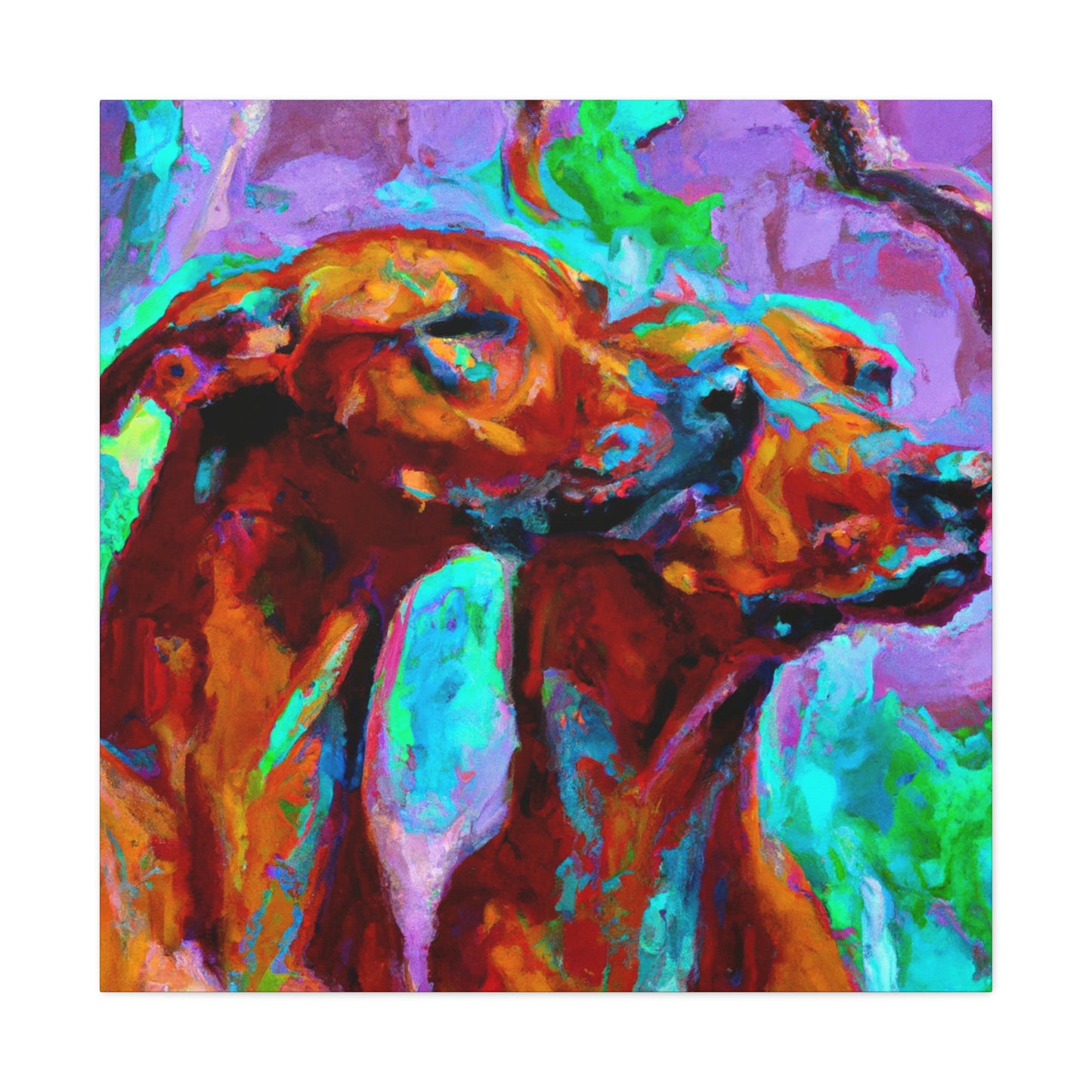 Rhodesian Ridgeback Reflection - Canvas