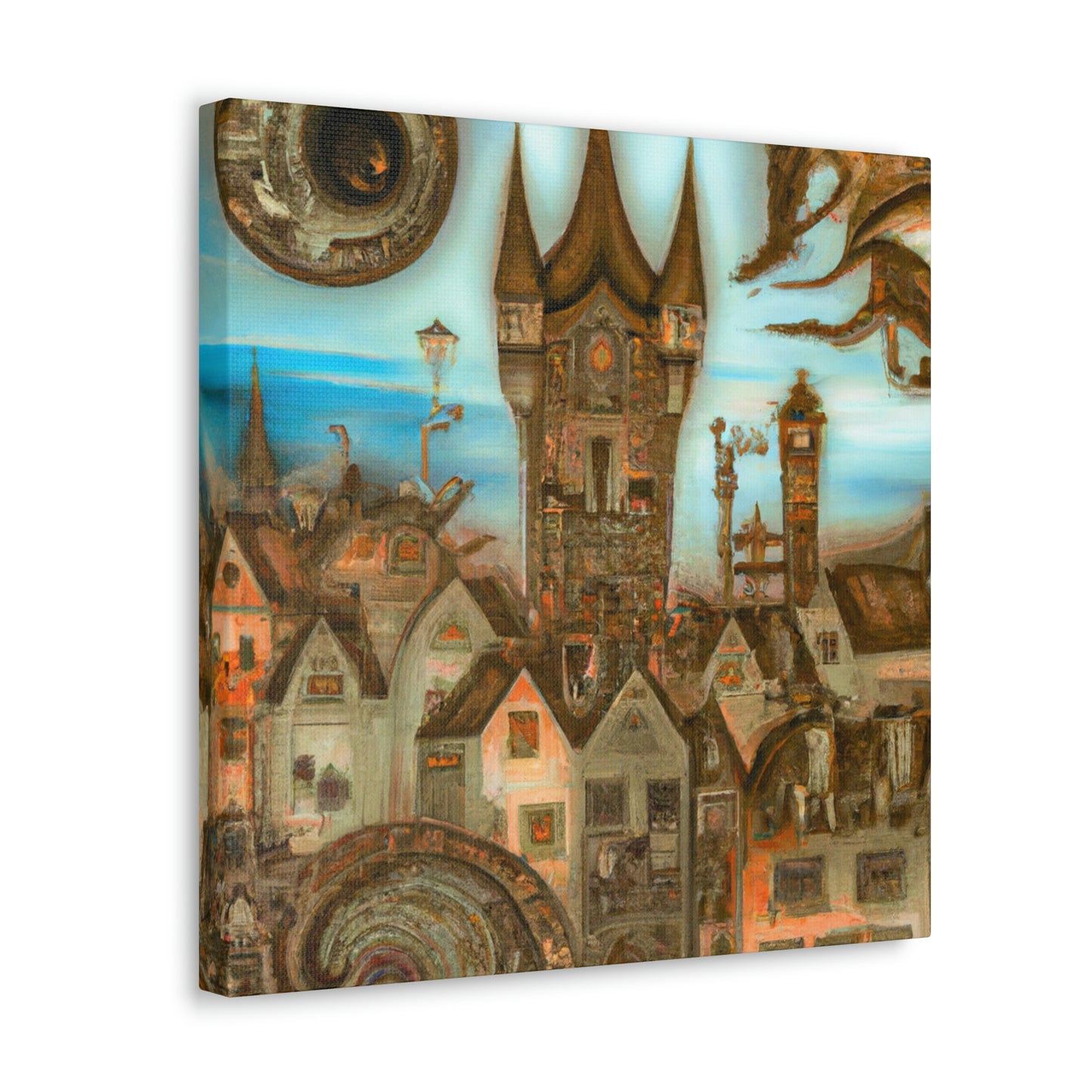 "Tudor Clockwork Dream" - Canvas