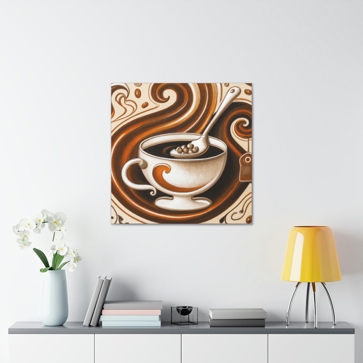 "Coffee for the Ancients" - Canvas