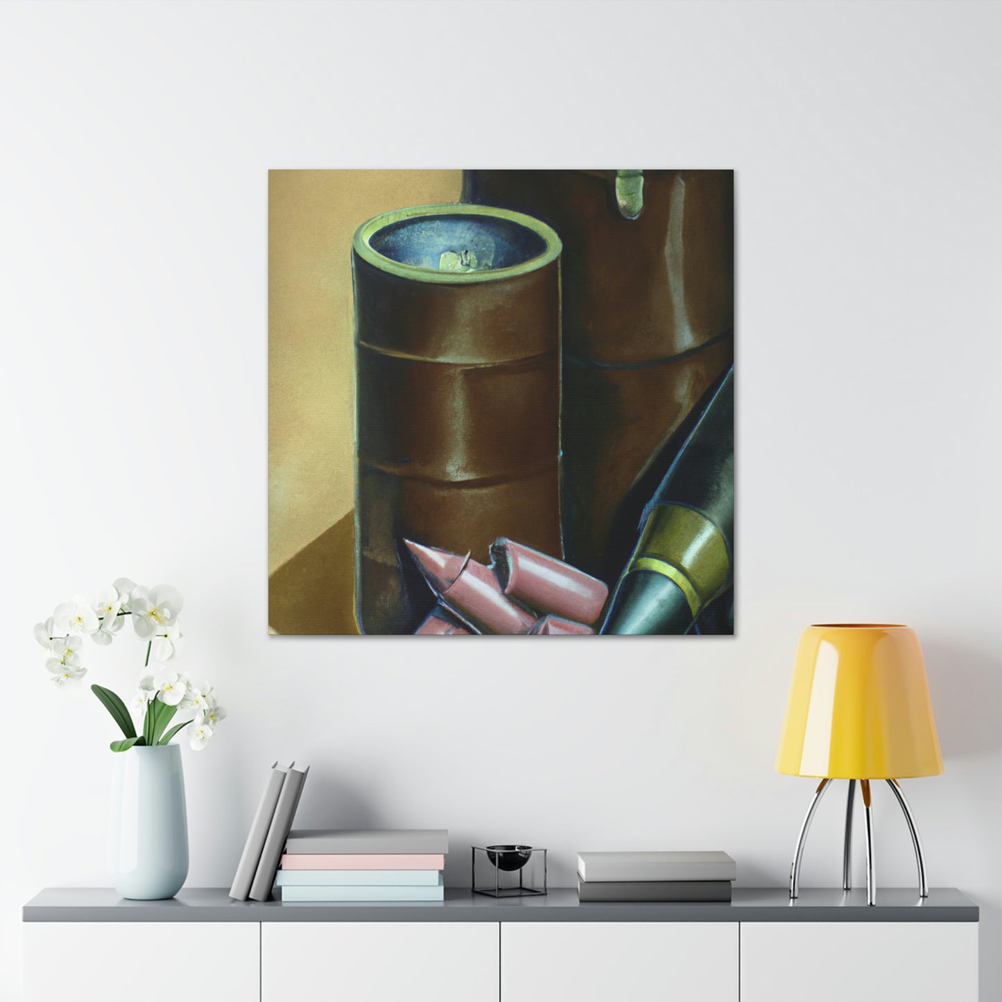 "Ammo of War Armory" - Canvas