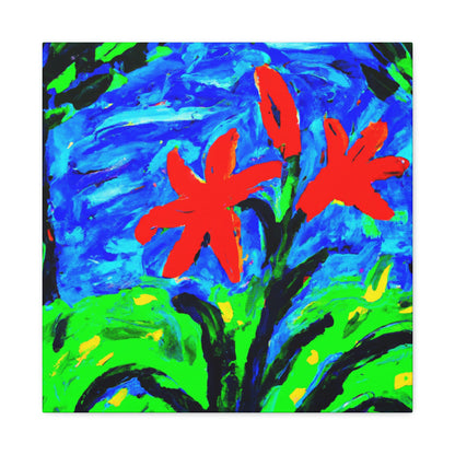 Lily in Expressionism - Canvas