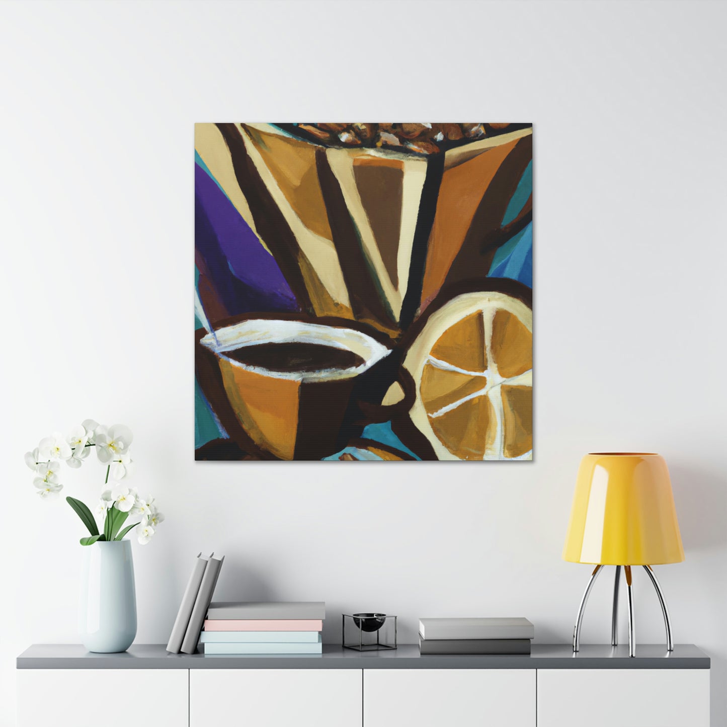 Coffee and Expressionism - Canvas