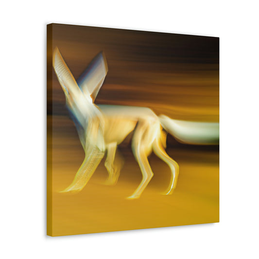 Fennec Fox Luxurious Glamour - Canvas