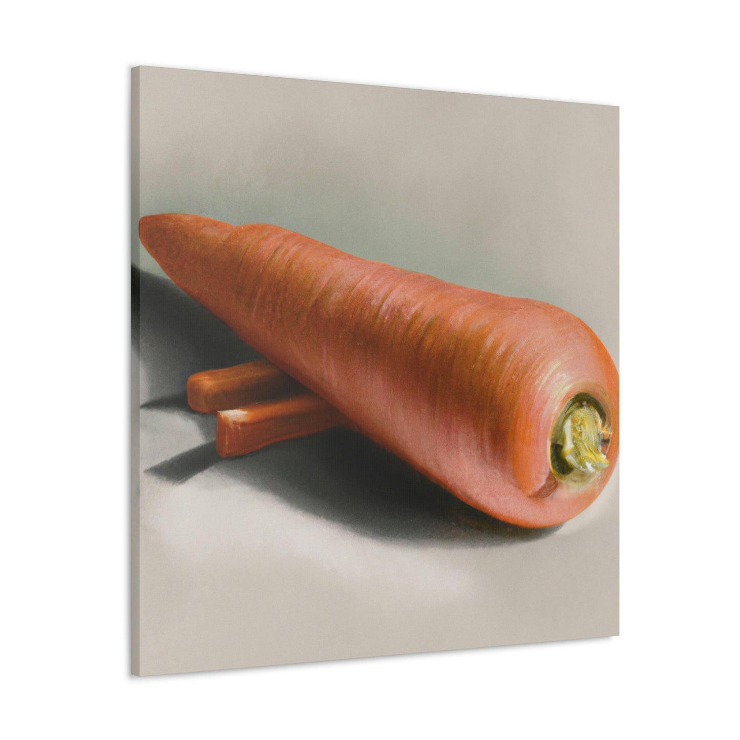 "Carrot Hyperrealism Dream" - Canvas