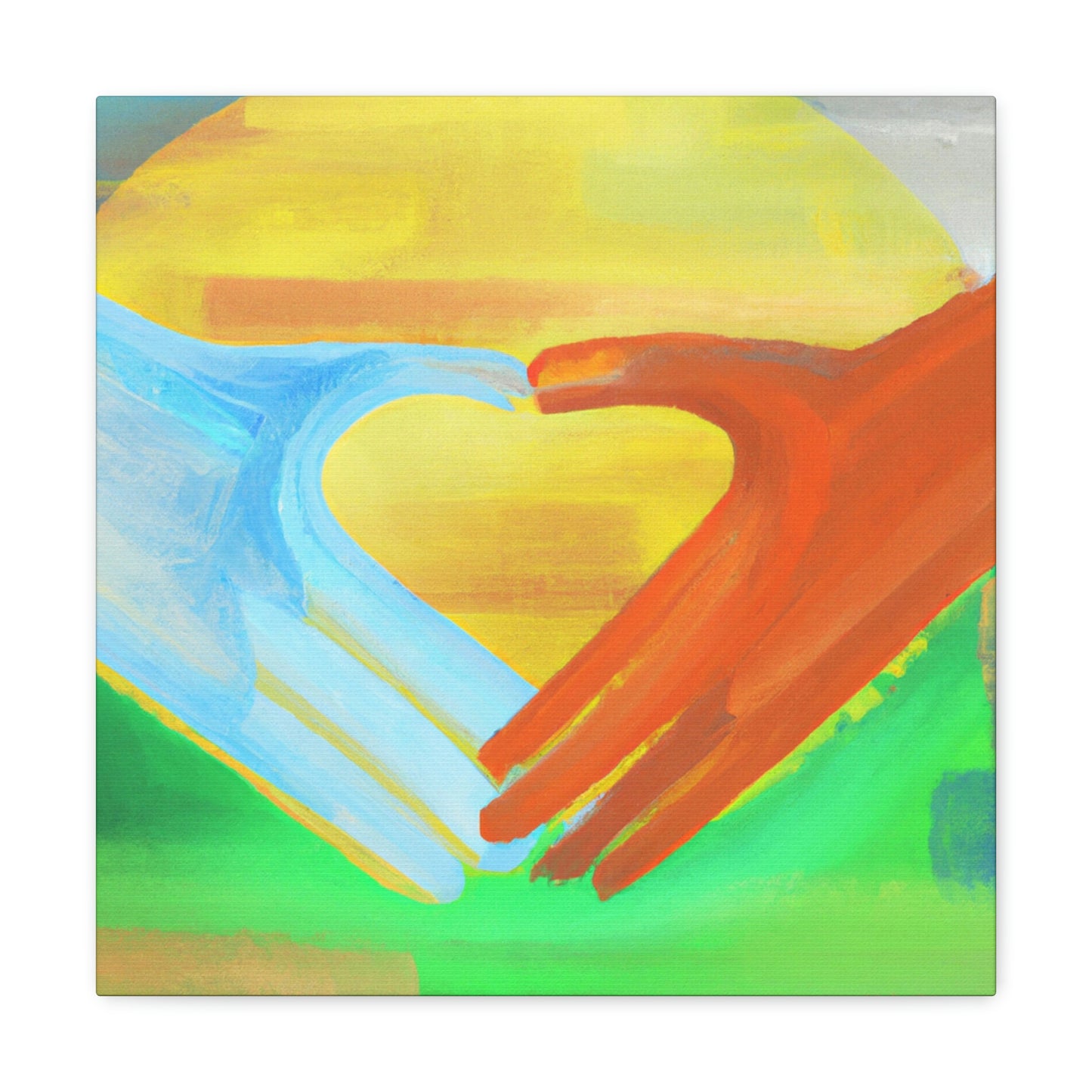 United Through Hands - Canvas