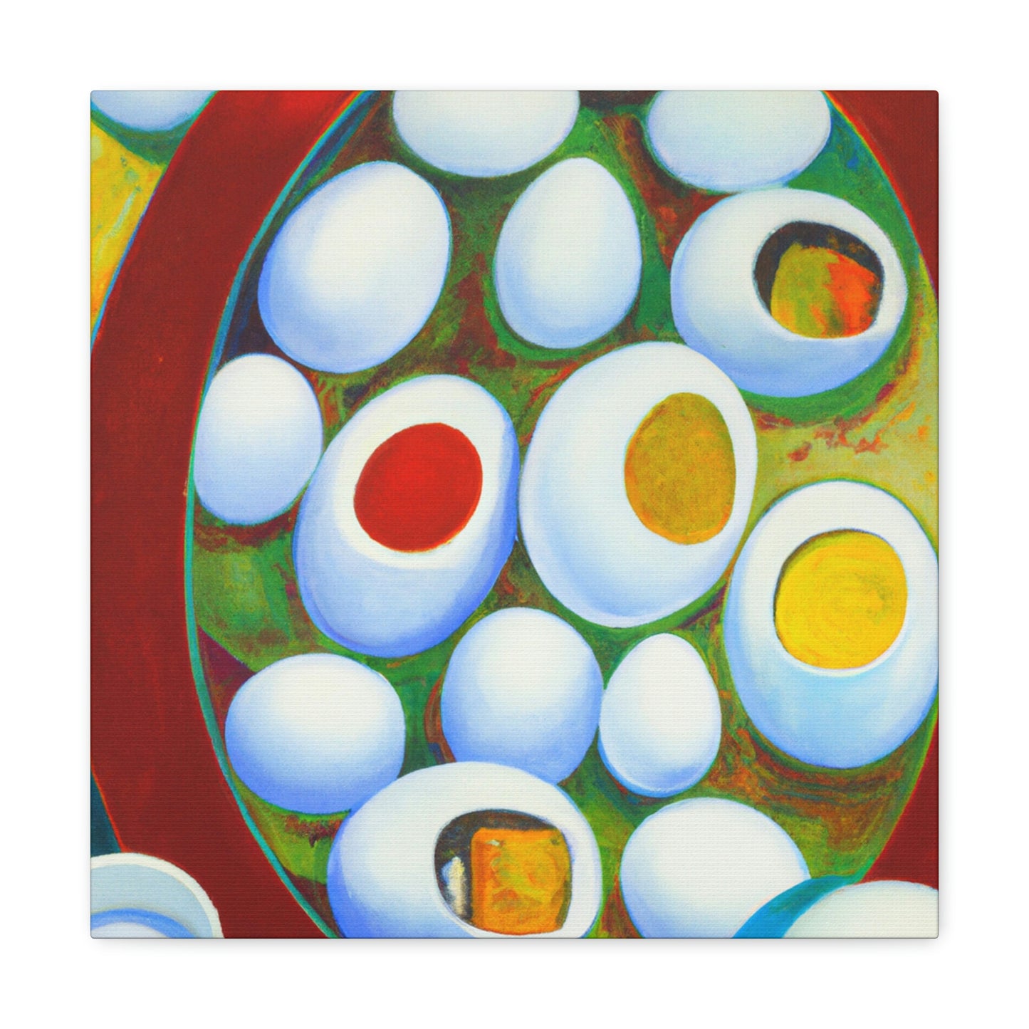 "Eggs of Abstract Emotion" - Canvas