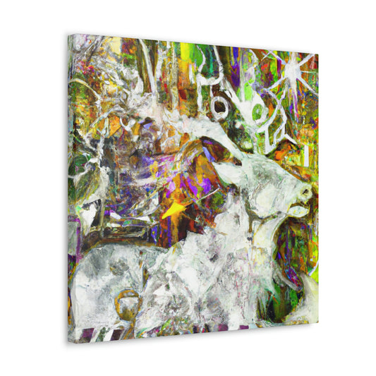 Reindeer in Flux - Canvas