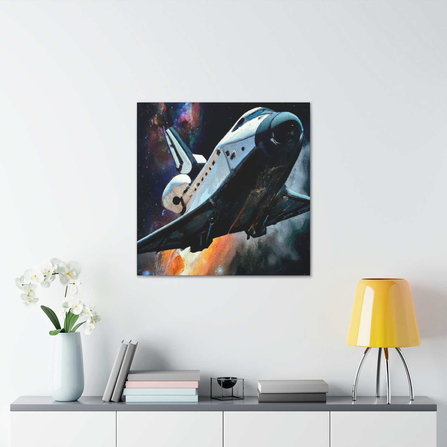 "Space Shuttle Dreaming" - Canvas