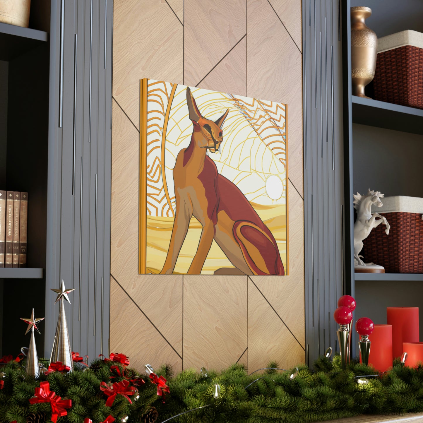 Radiant Caracal Splendor - Canvas