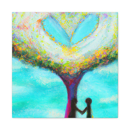 "Love Tree Abstracted" - Canvas