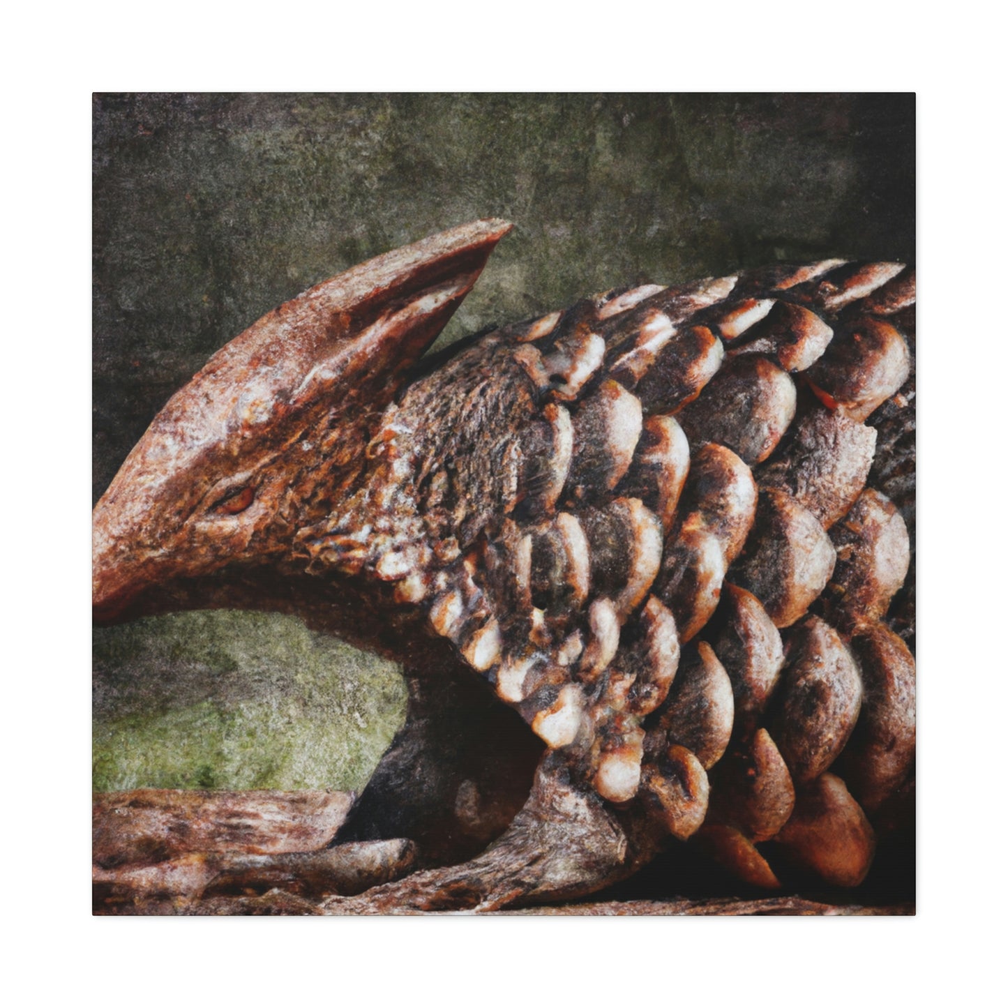 "Pangolin in India's Soul" - Canvas