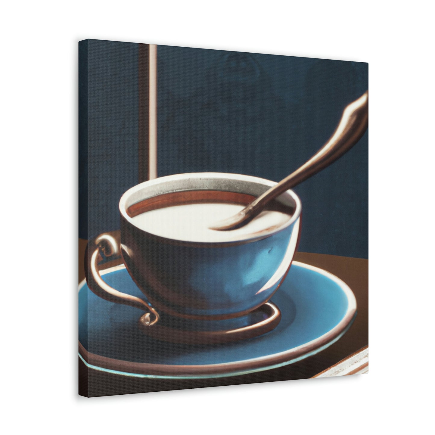 Coffee Cup Baroque - Canvas