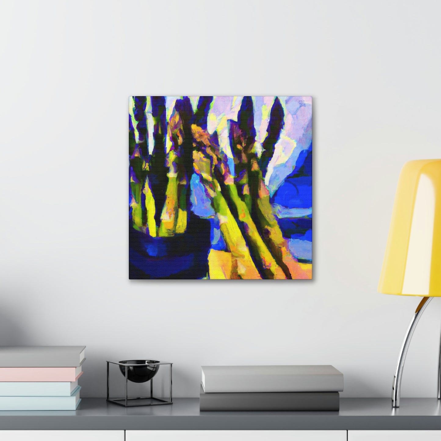 "Asparagus in Fauvism" - Canvas