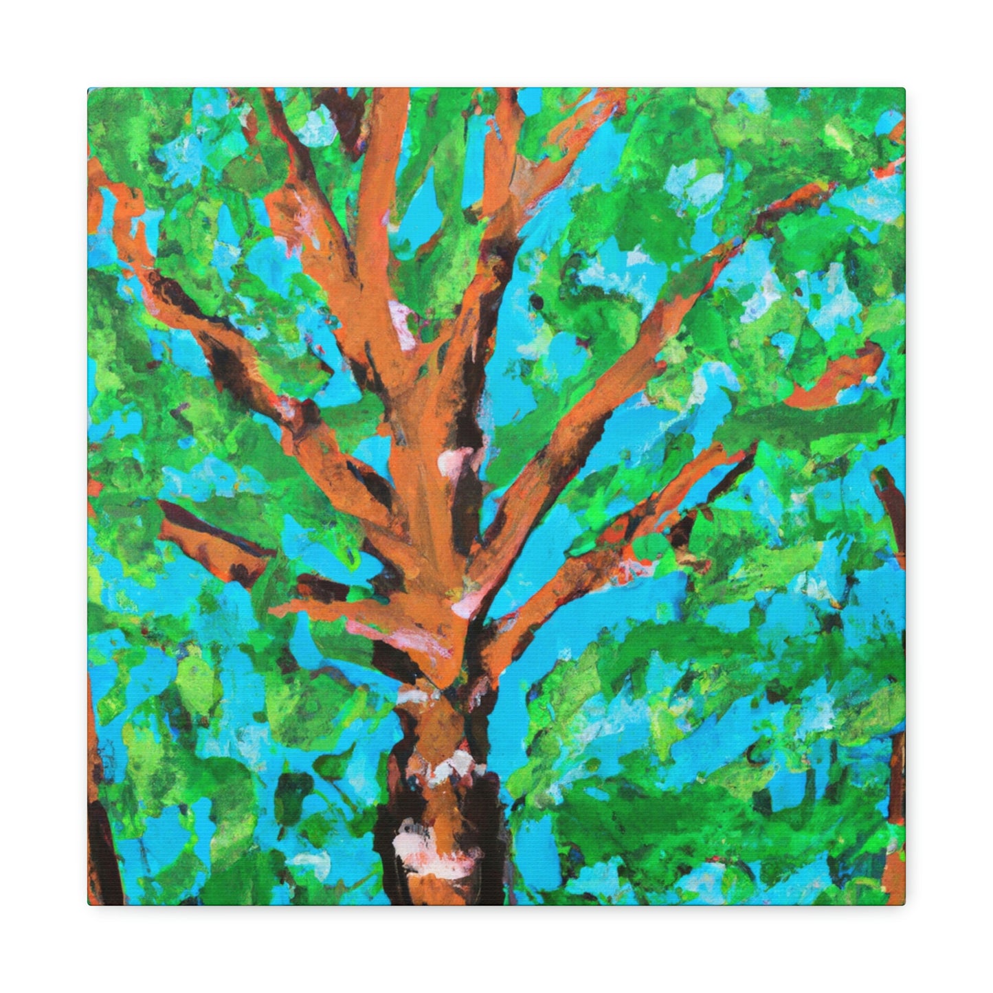 Beech Tree Expressionism - Canvas