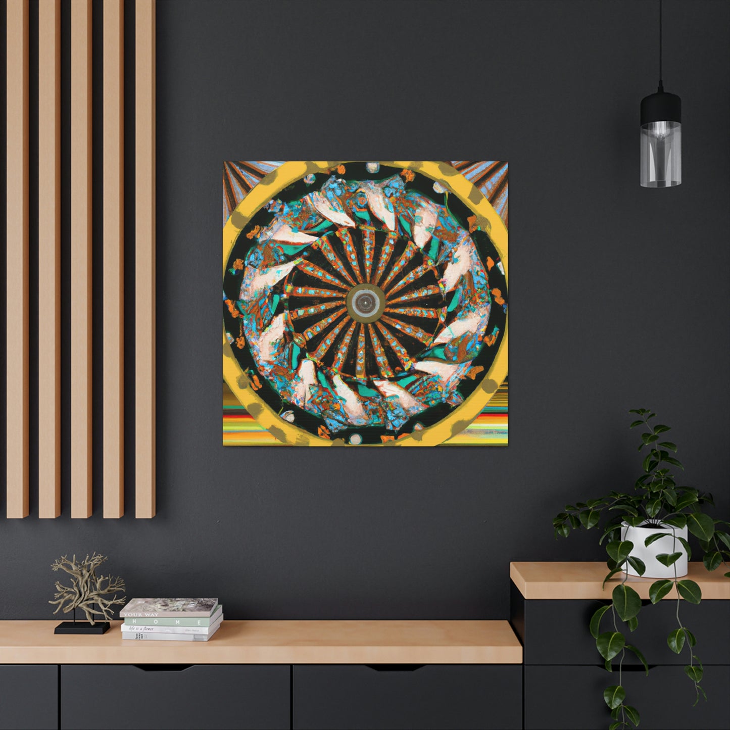 Wheels of Deco Beauty - Canvas