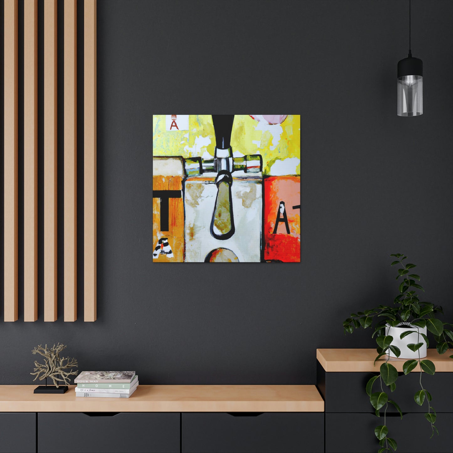 "The Tap's Allurement" - Canvas