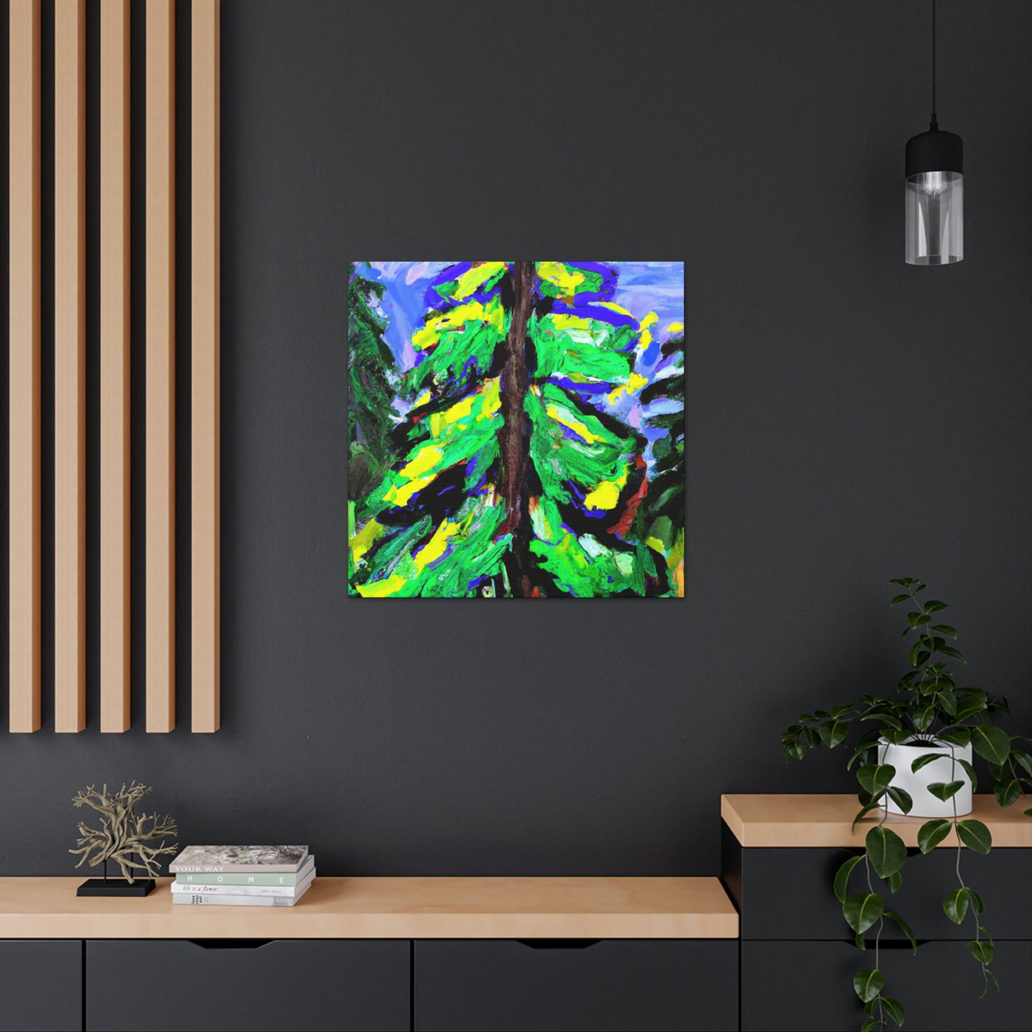 "Douglas Fir Harmony" - Canvas