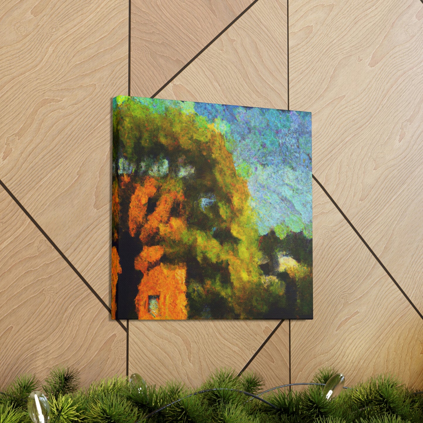 Oak Tree Splendor. - Canvas