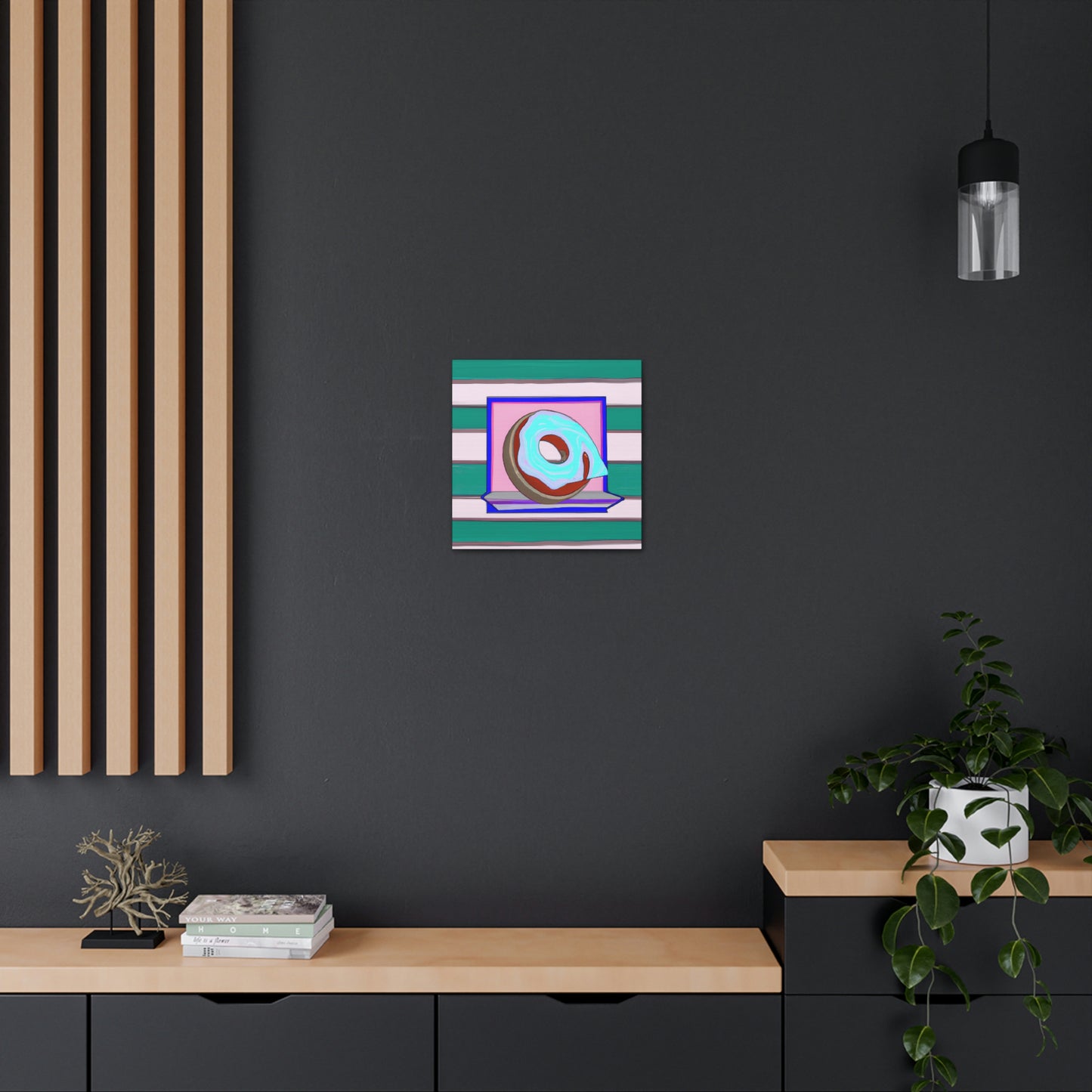 "Doughnuts in Deco-vation" - Canvas