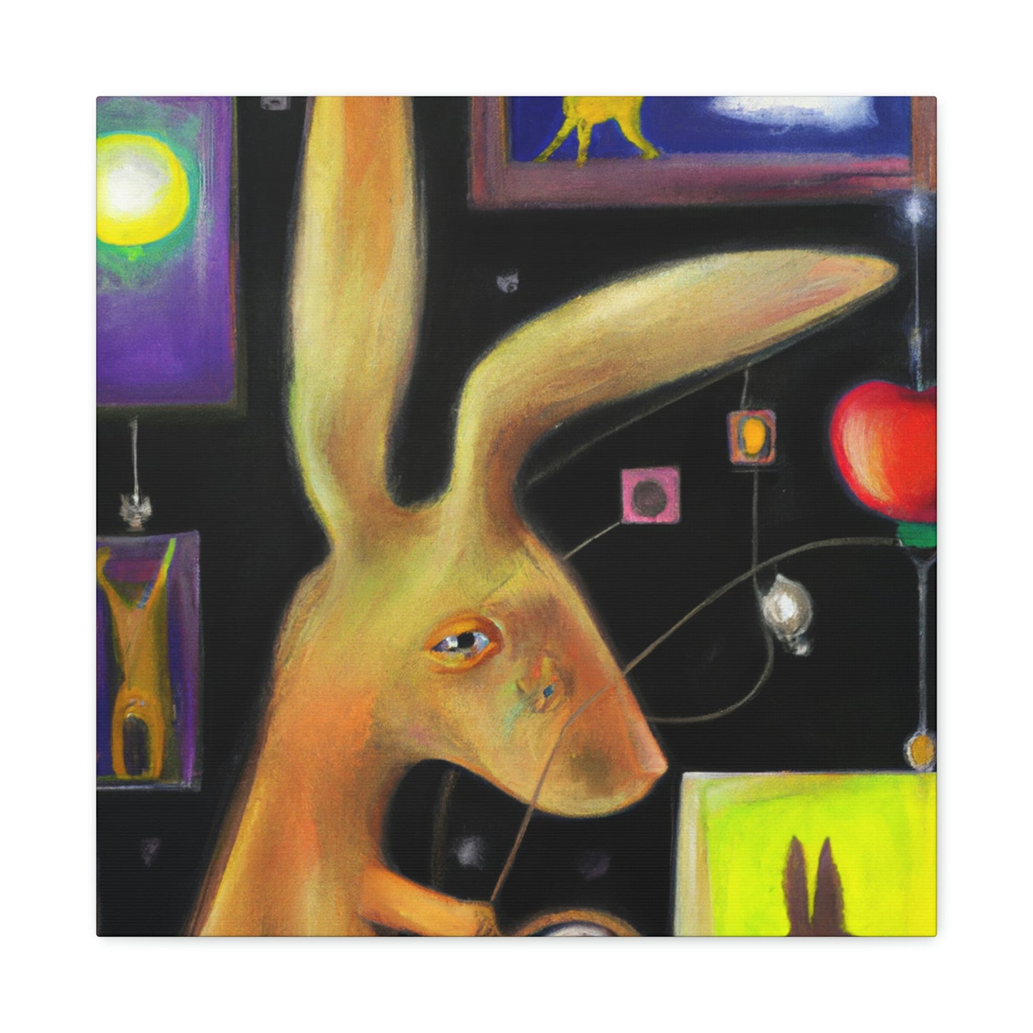 Rabbit in Eternal Dream - Canvas