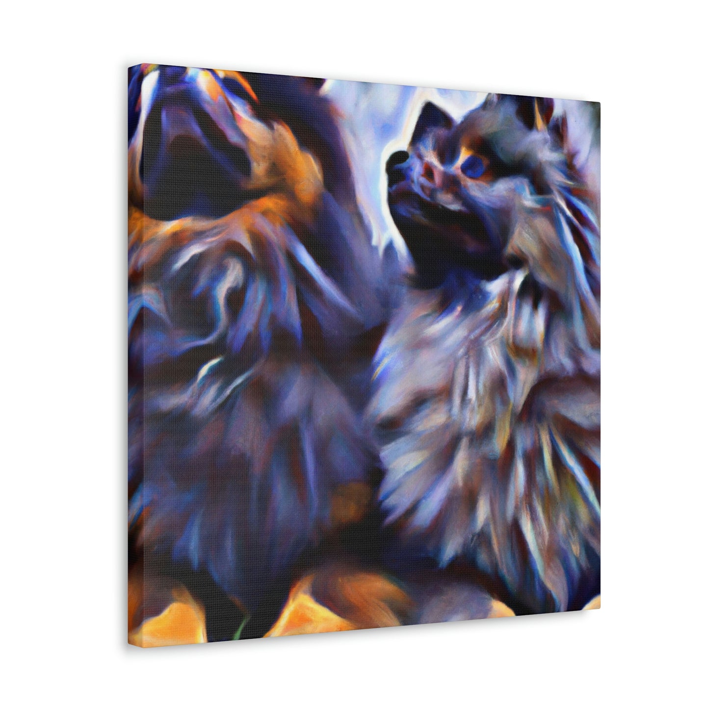 Keeshond in Dreamscape - Canvas