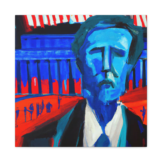 Lincoln in Surreality - Canvas