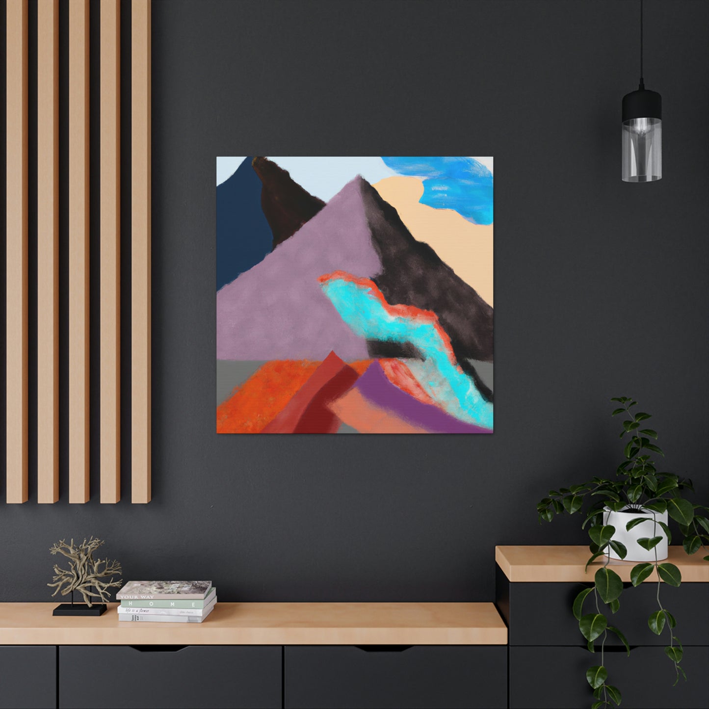 Mountain Tops Majestic - Canvas