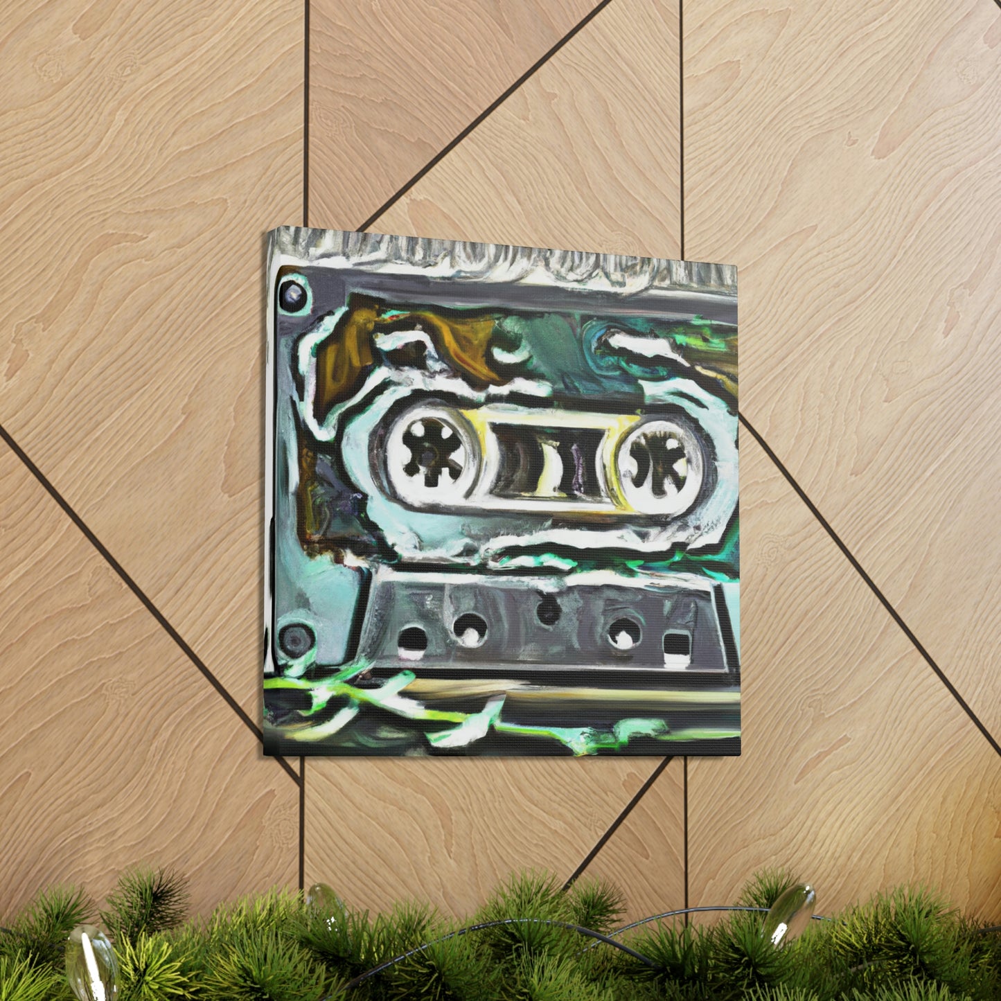 "Tape Memory Revival" - Canvas