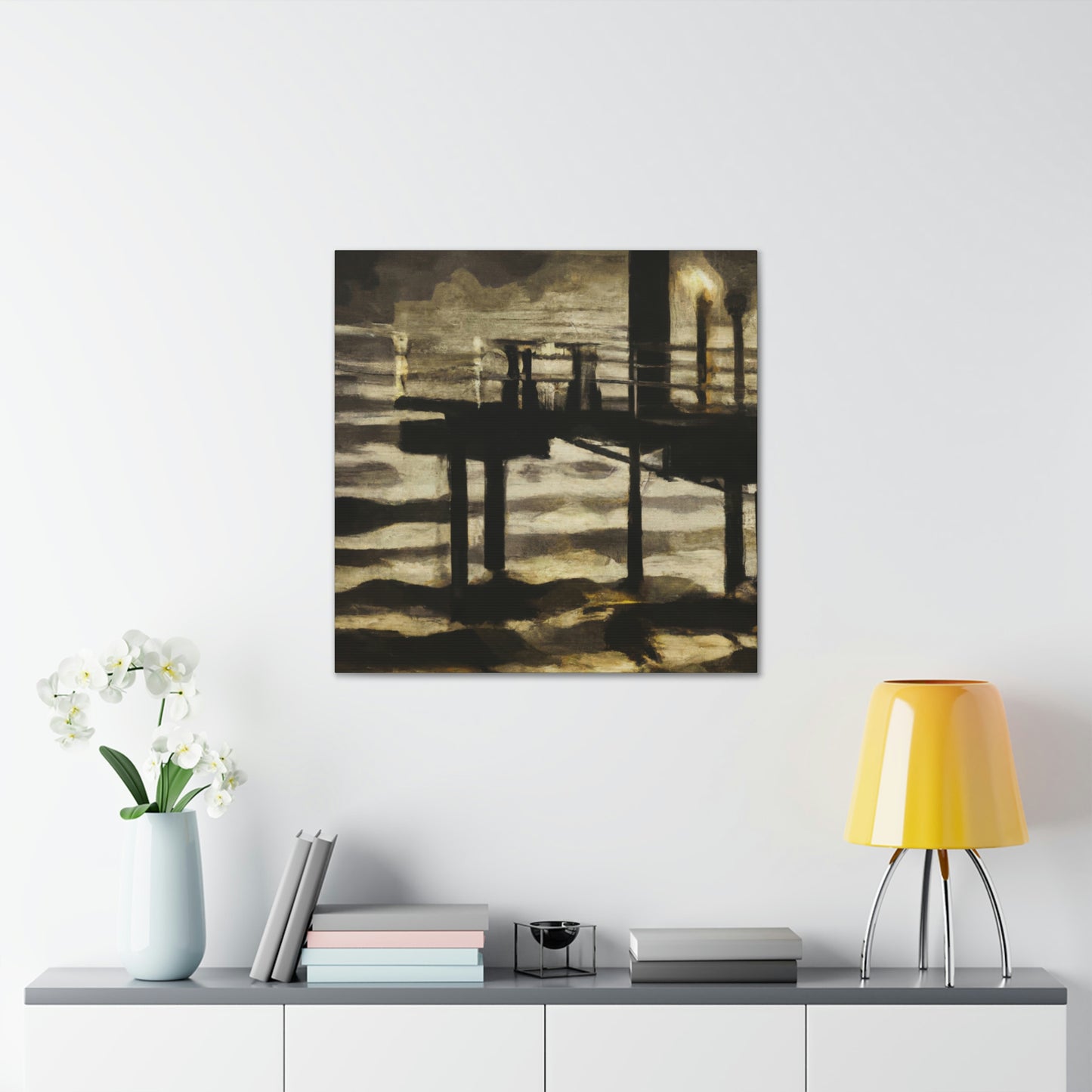 Pier on the Horizon - Canvas