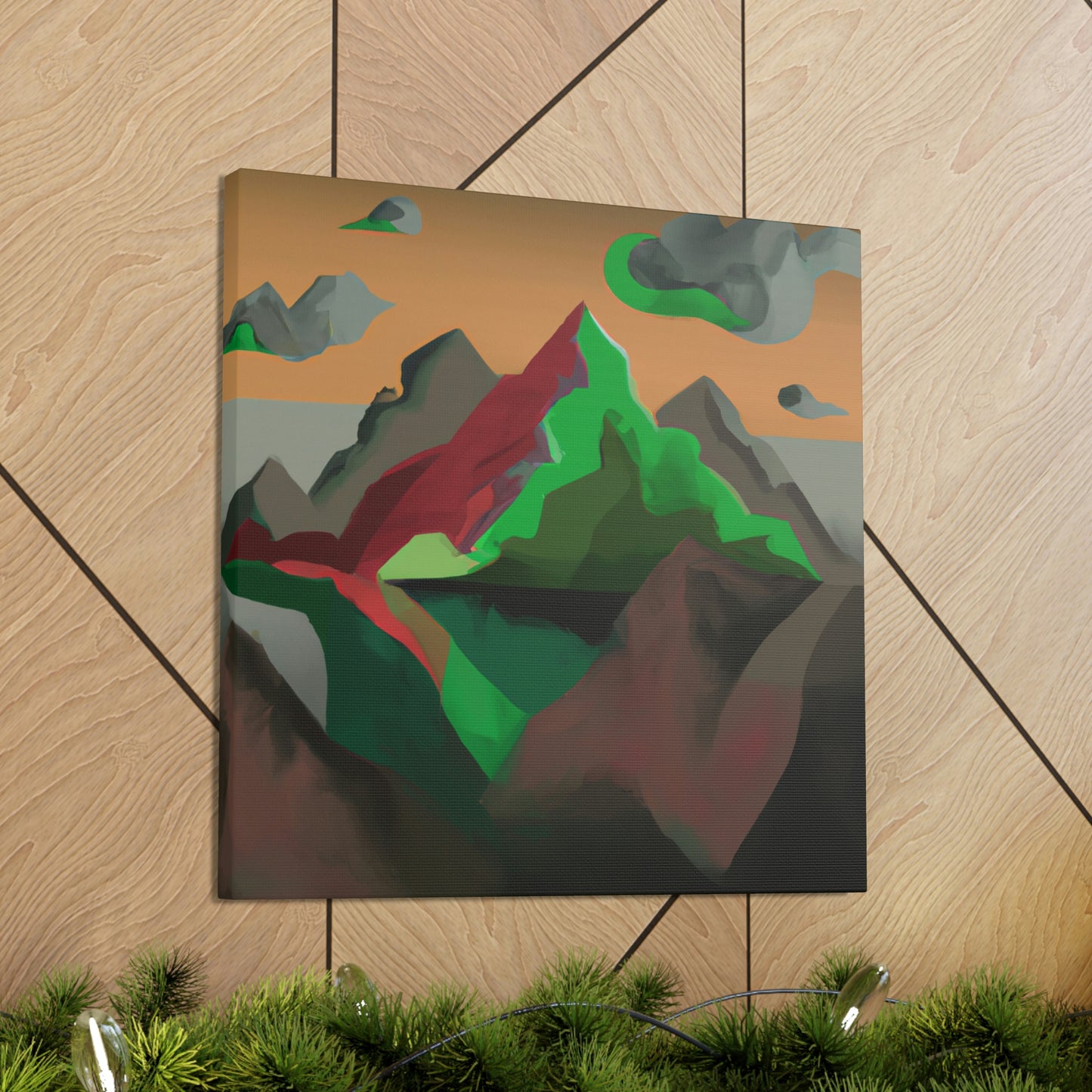 Mountain Fjords Dreaming - Canvas