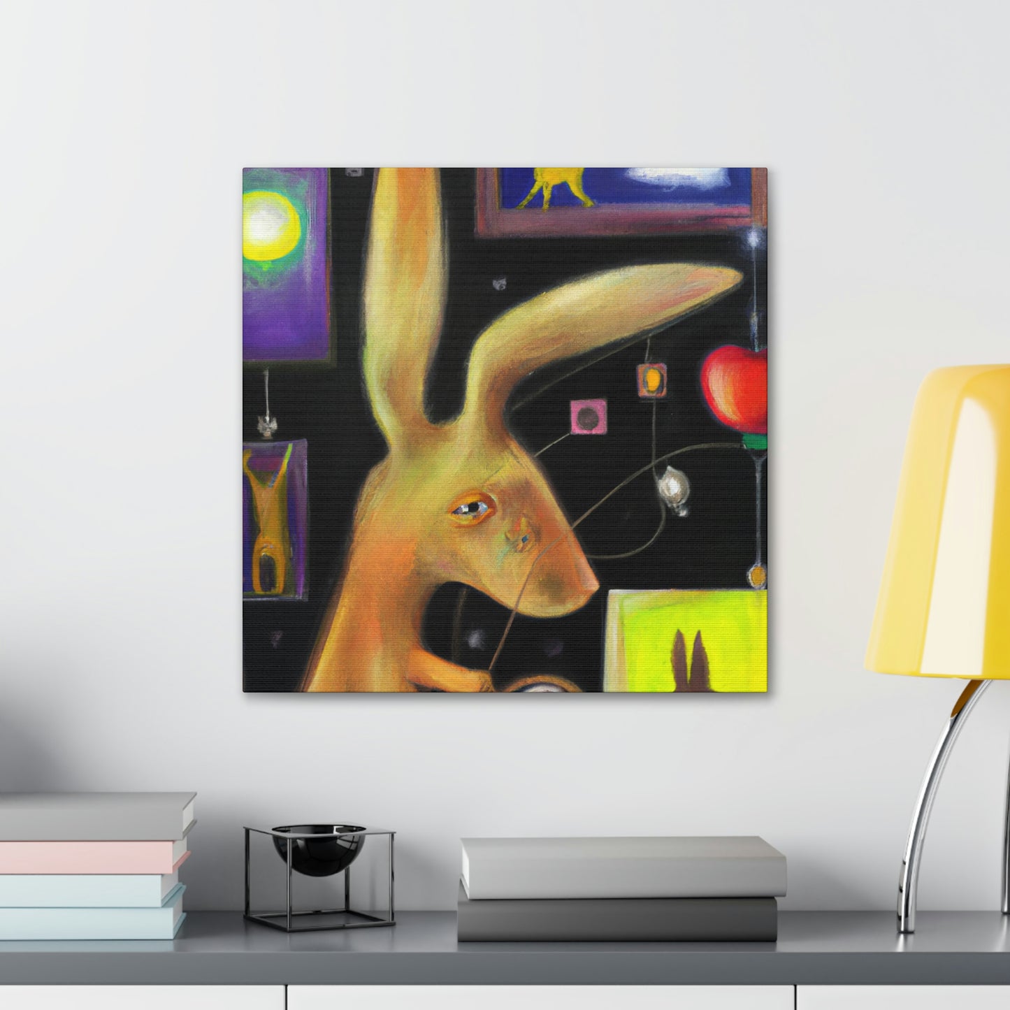 Rabbit in Eternal Dream - Canvas