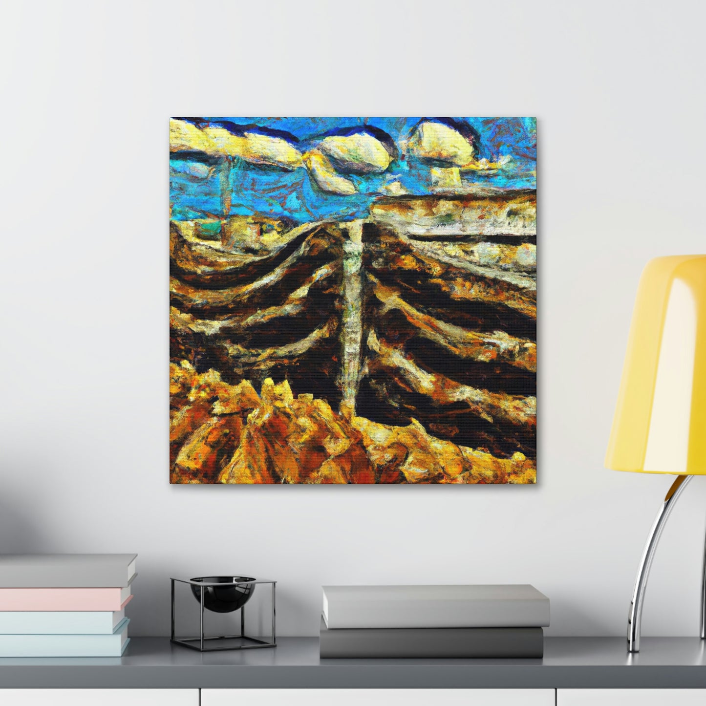 Seawall Sunset Splendor - Canvas