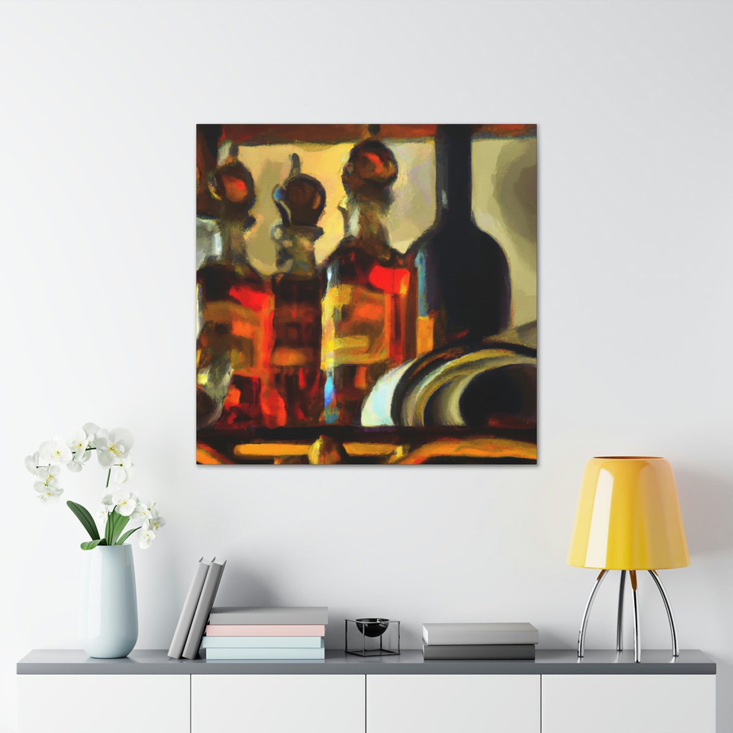 "A Drunken Repast" - Canvas