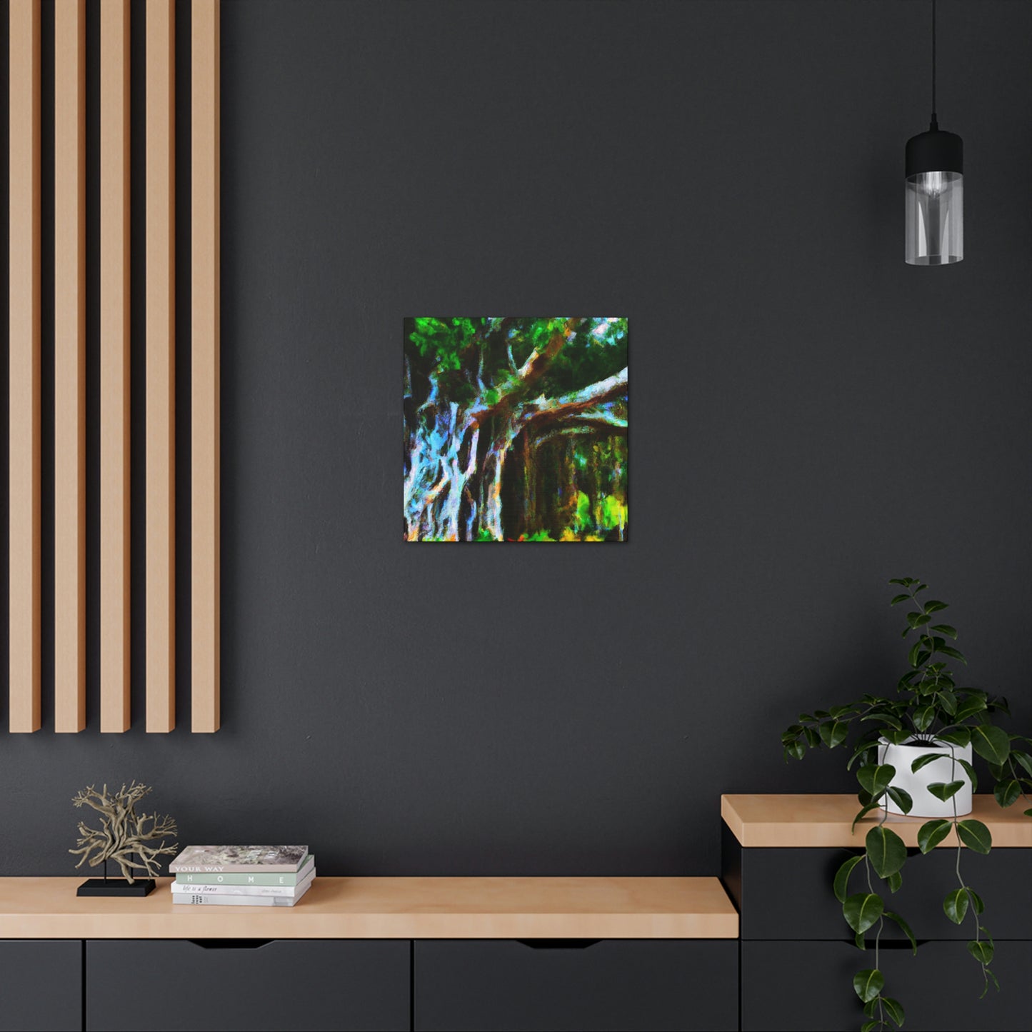 "Banyan Tree Elegance" - Canvas