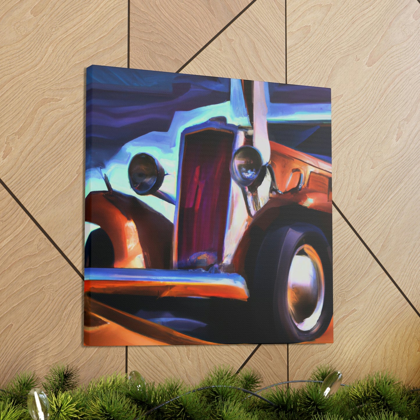 "Wheels in the Dreamscape" - Canvas