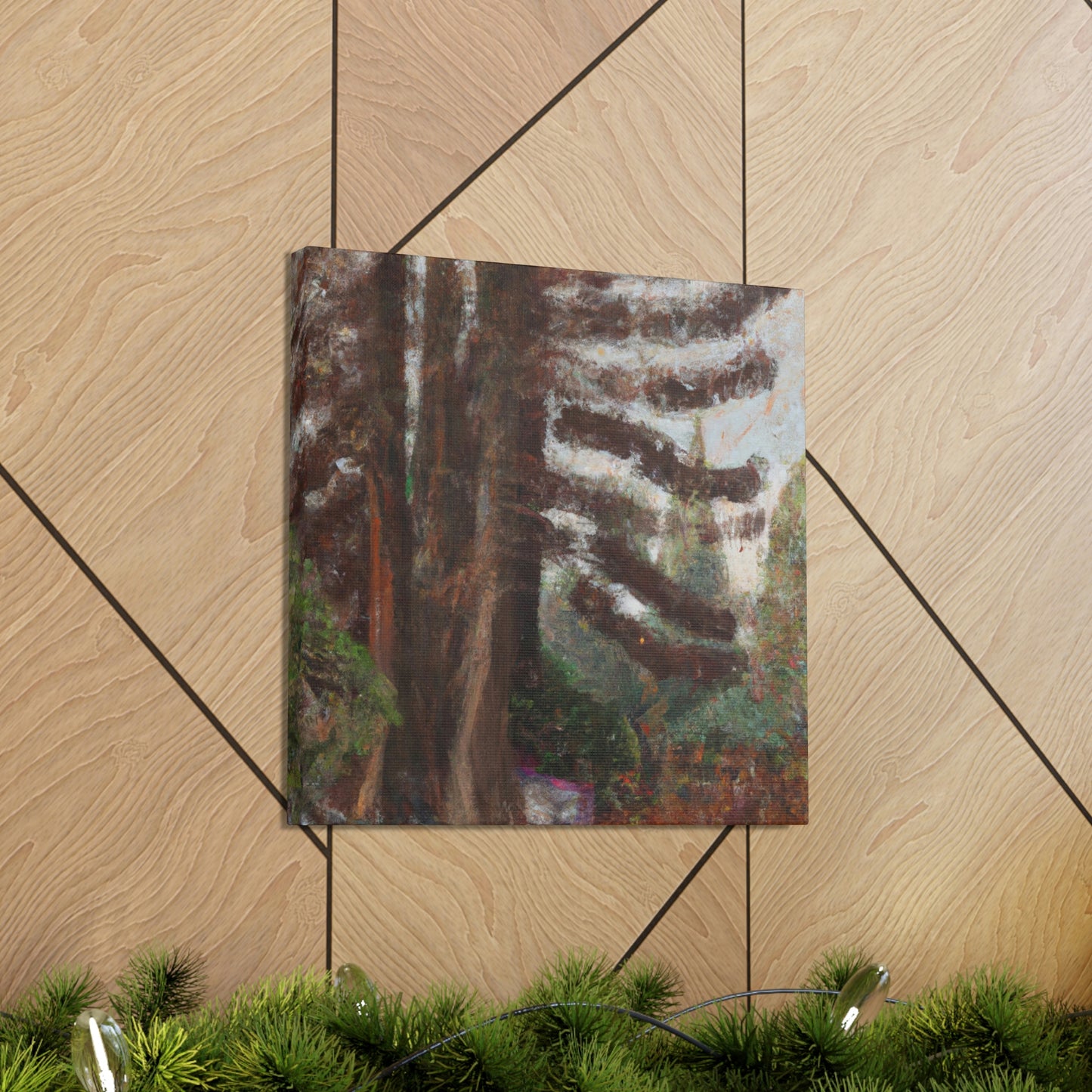 The Sequoia's Majesty - Canvas