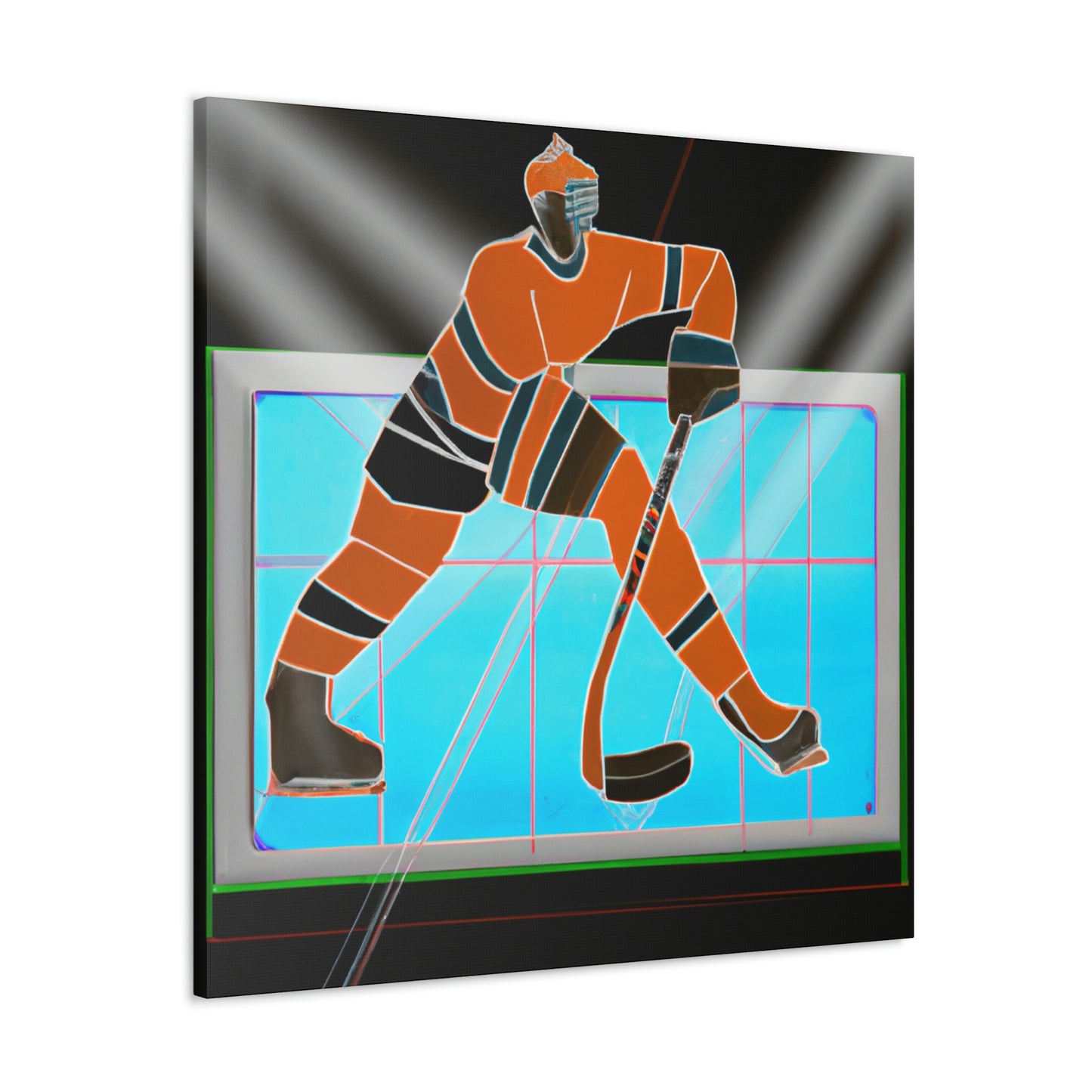 "Minted Ice Splendor" - Canvas