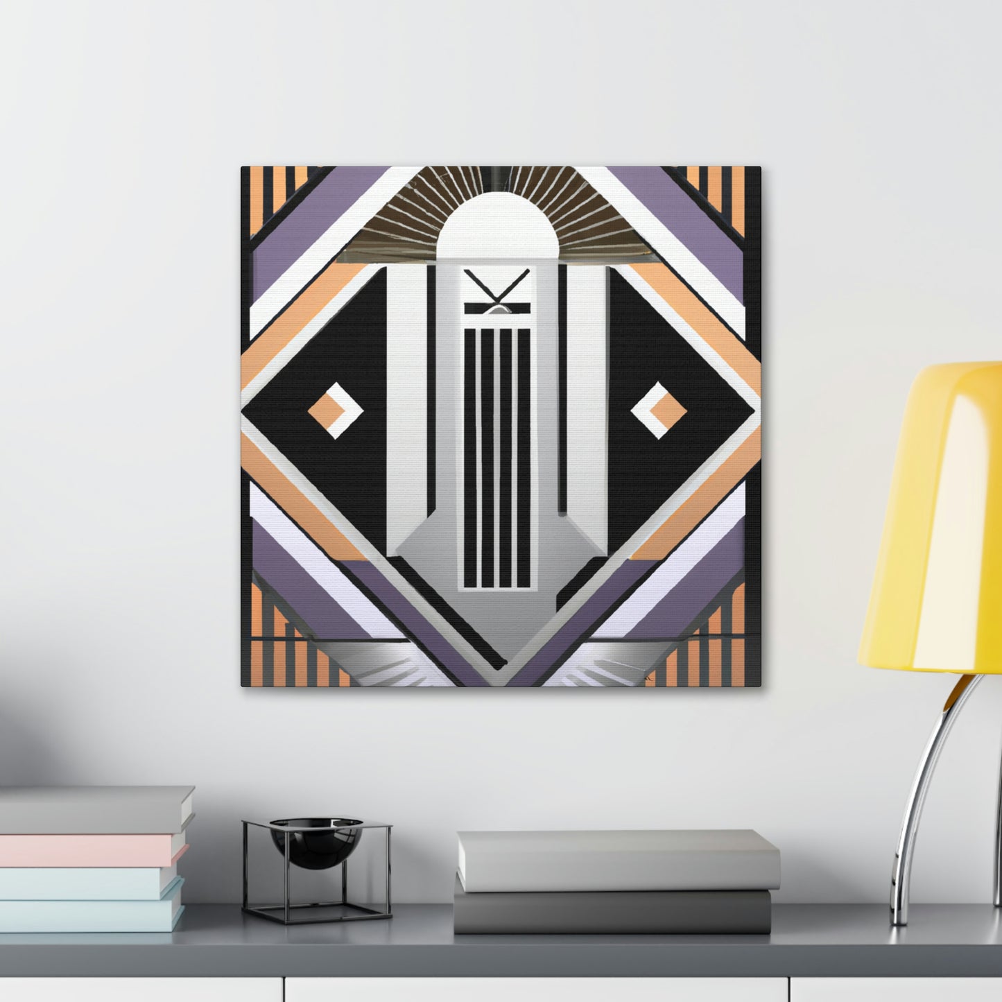 Dazzling Deco Splendor - Canvas