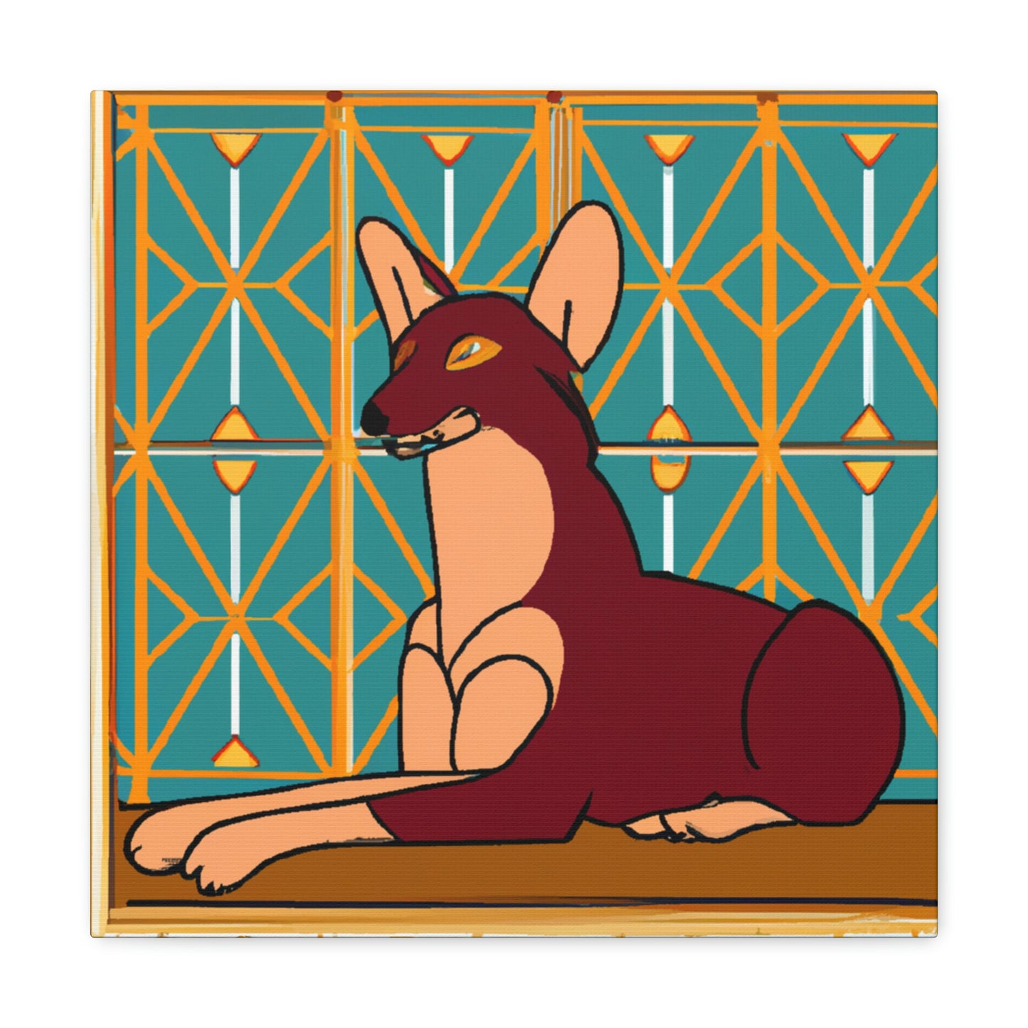 Dhole Deco Dance - Canvas